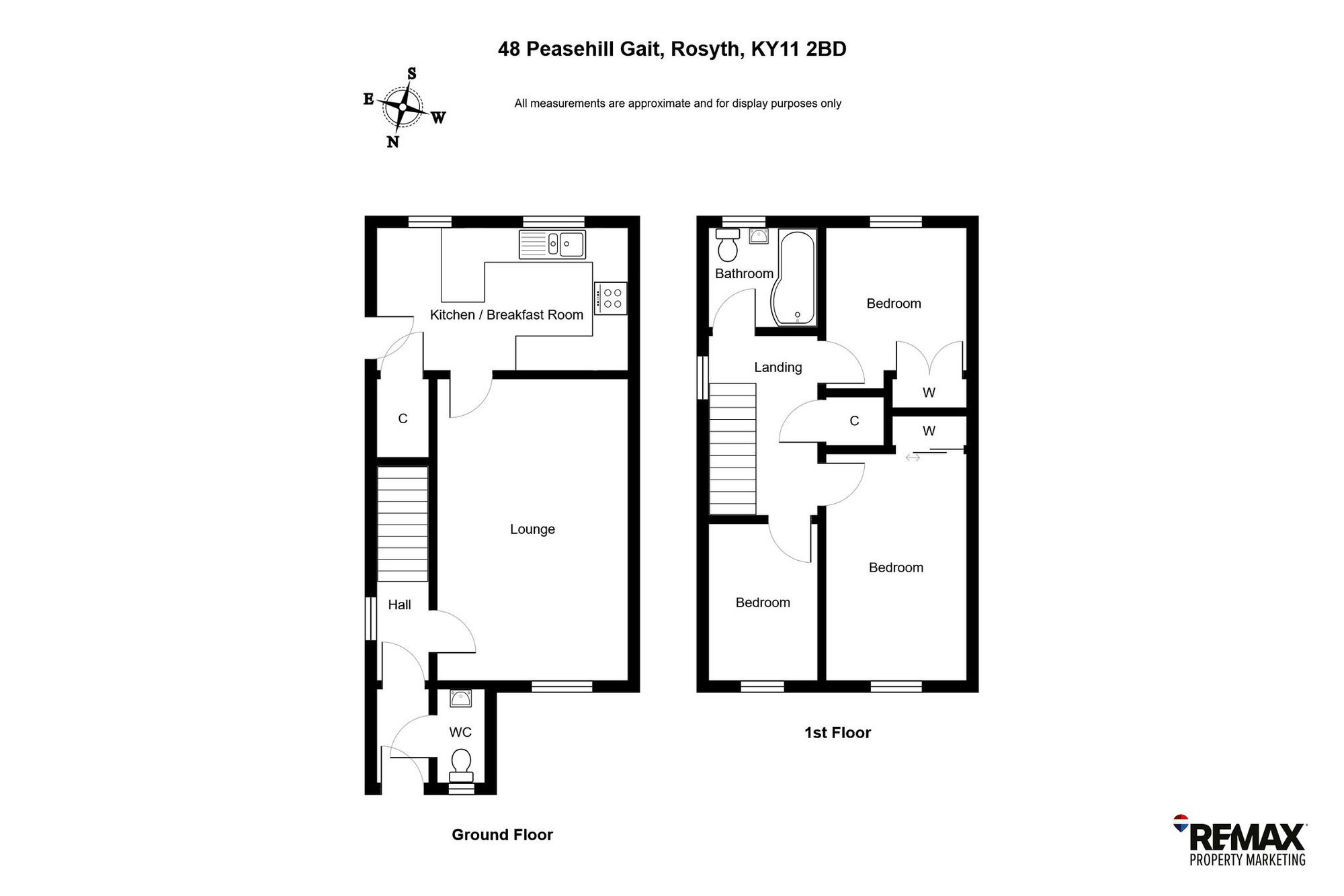 48 Peasehill Gait, Dunfermline floorplan