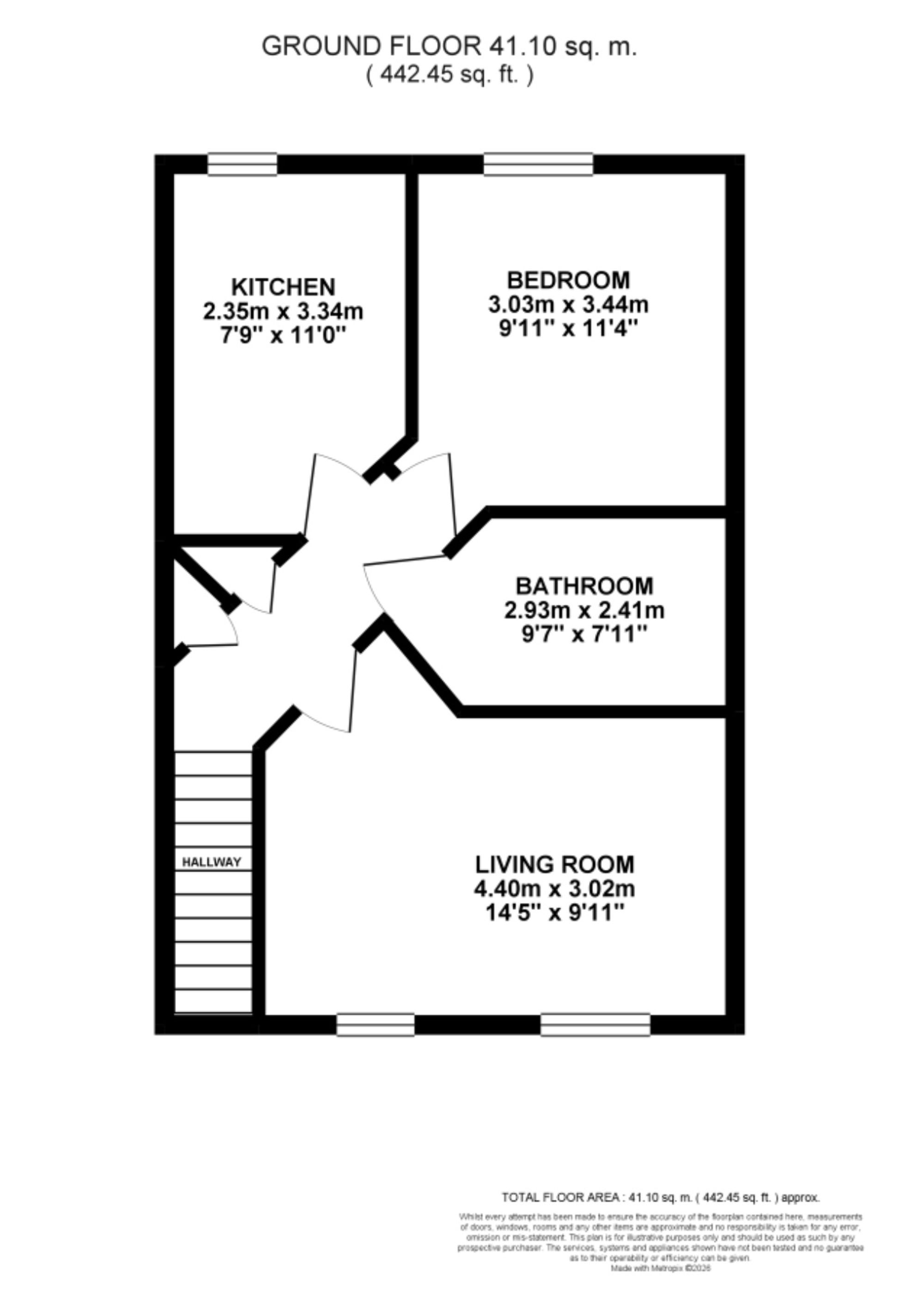10 Millers Gate, Stone floorplan