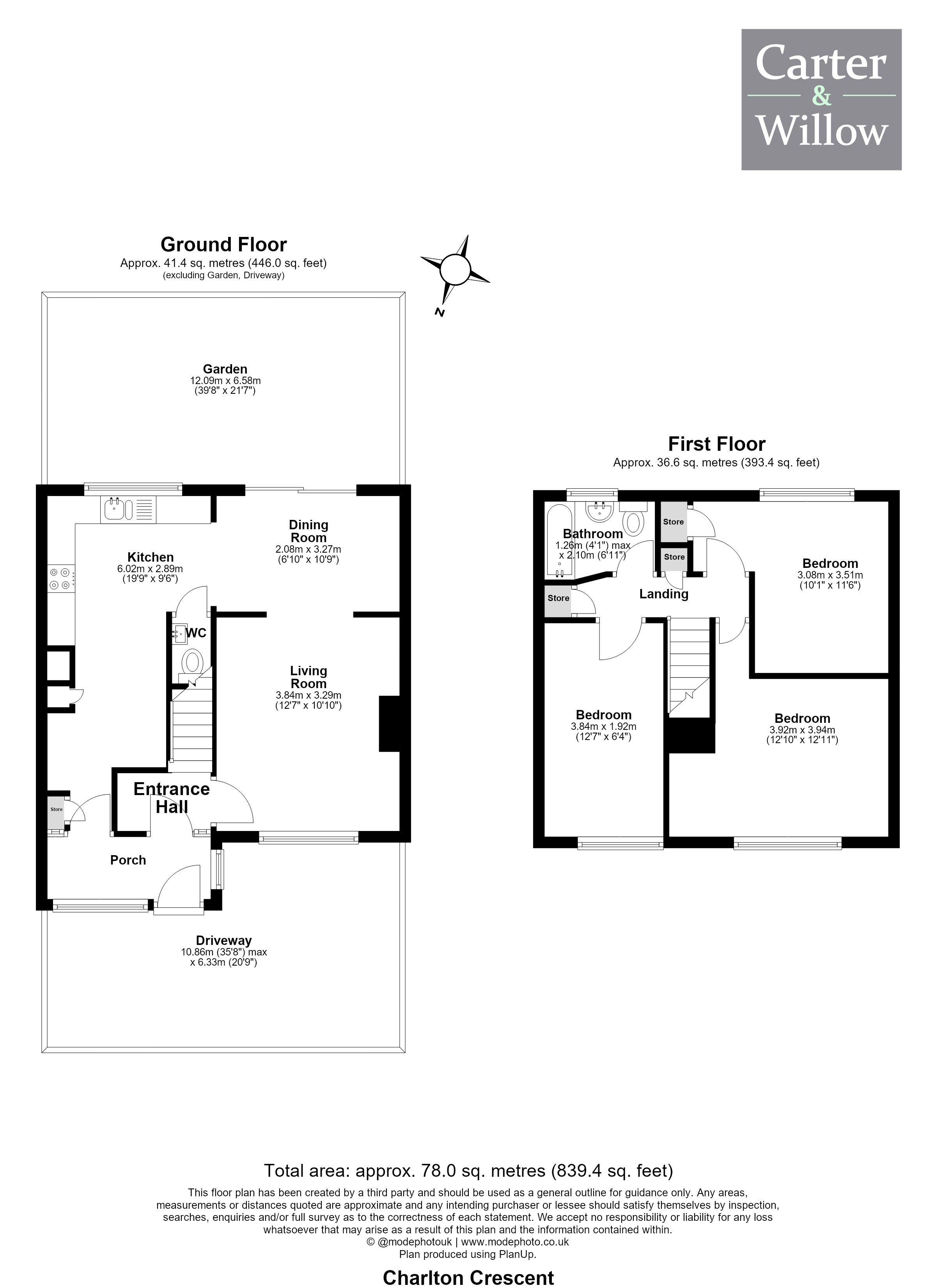 Charlton Crescent, Barking floorplan