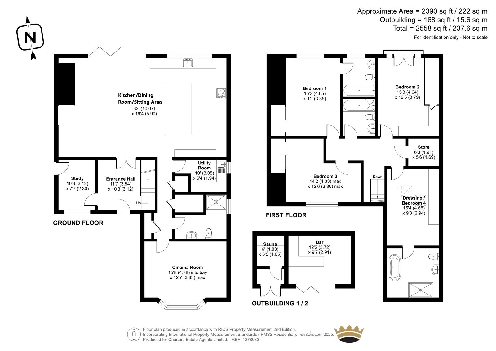 44, Testlands Avenue, Southampton floorplan