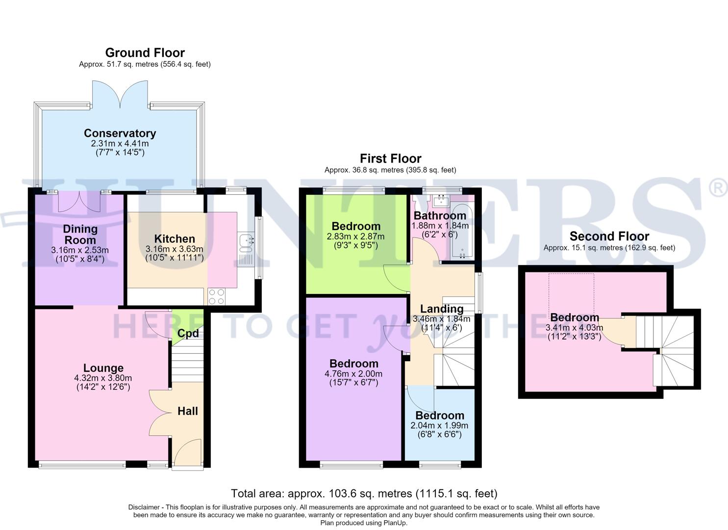 31, Boarshaw Crescent, Manchester floorplan