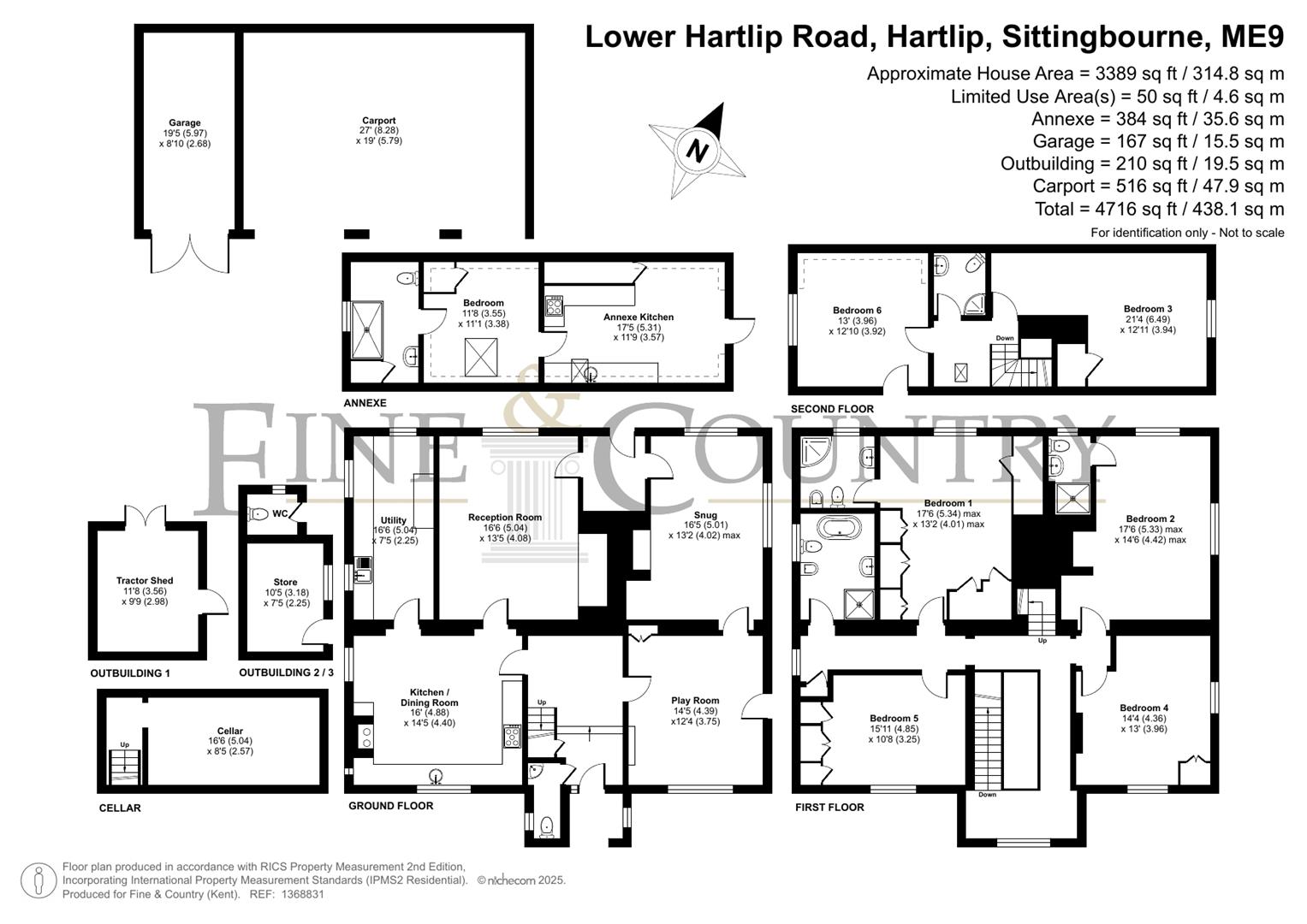 Sweepstakes Farm, Lower Hartlip Road, Sittingbourne floorplan