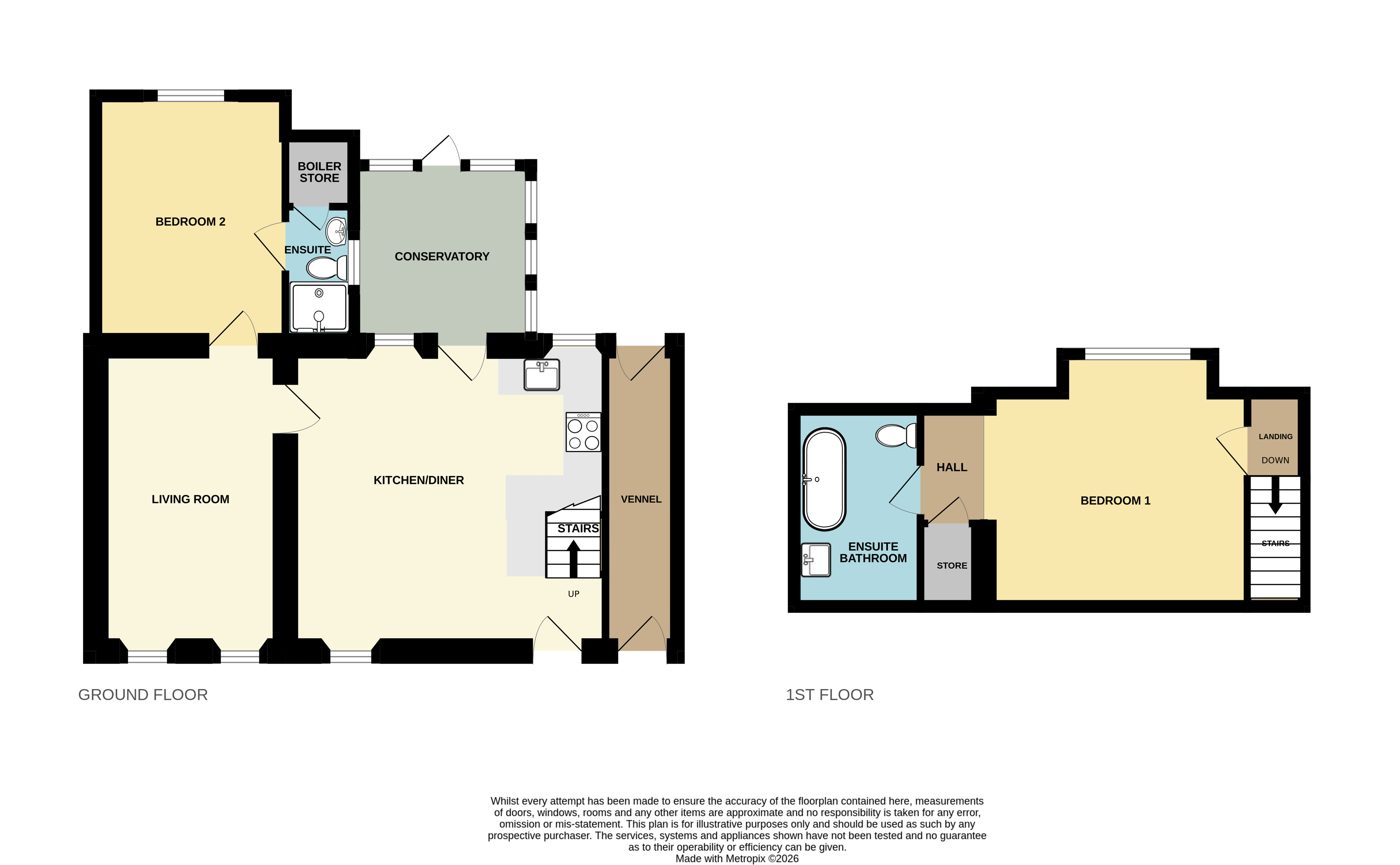 Myrtle Cottage, Main Street East End, Chirnside floorplan