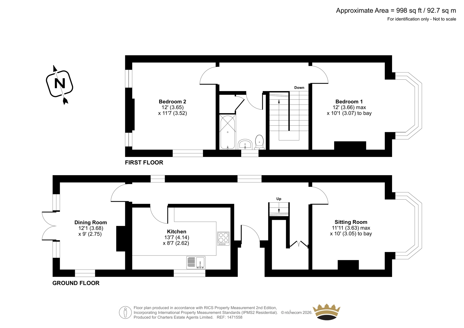 84, Cedar Road, Hampshire floorplan