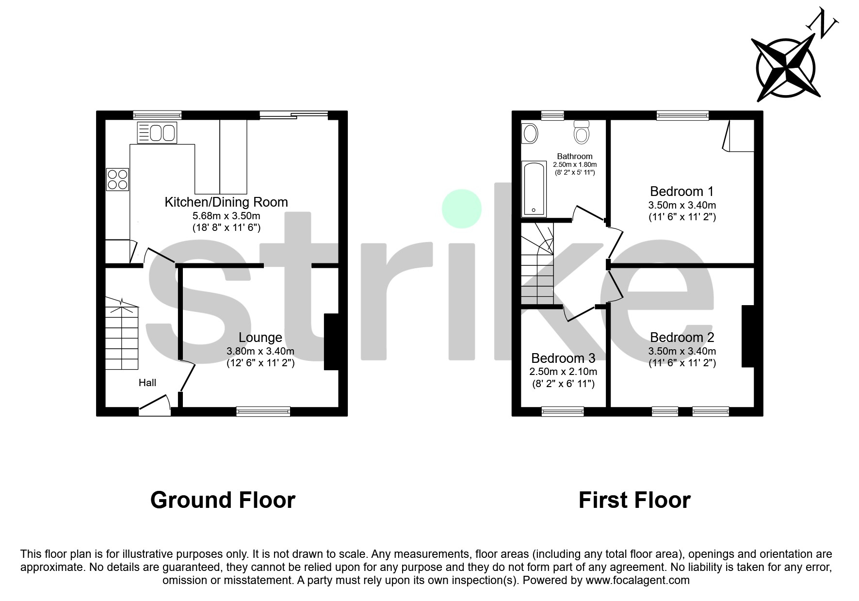 Whitfield Avenue, Dover CT16, 3 bedroom terraced house for sale