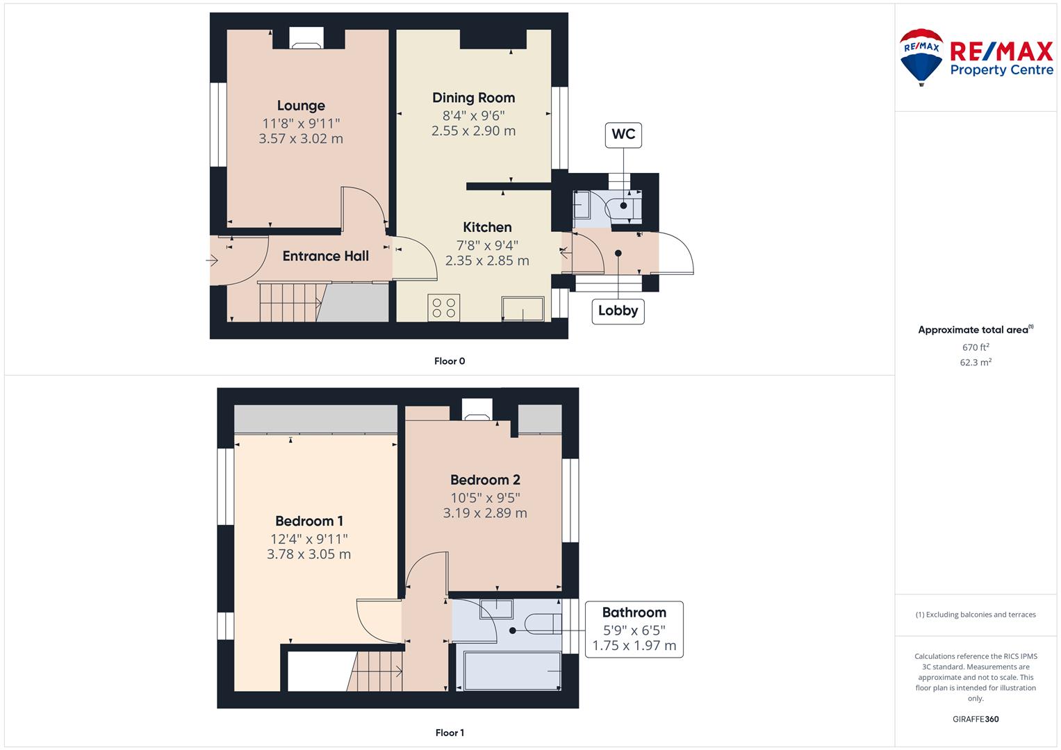 16, Grafton Road, Harwich floorplan