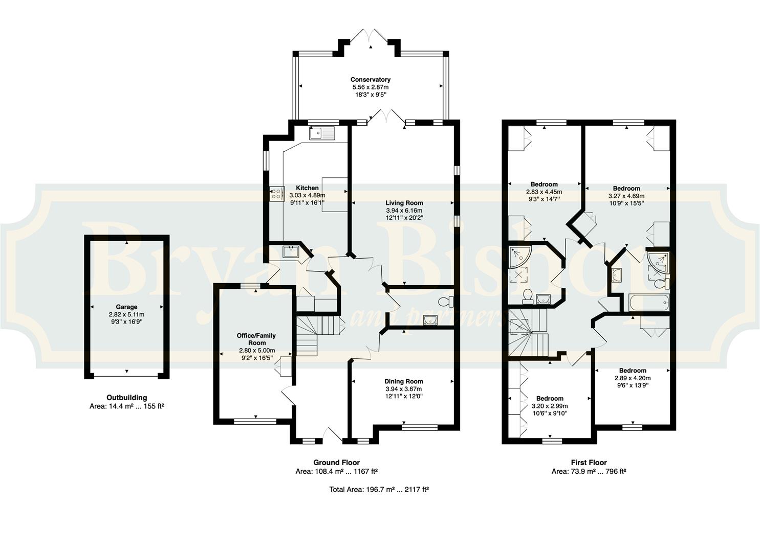 Church House, 15, Stevenage Road, Knebworth floorplan