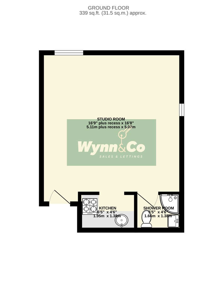 Apartment 2, Atelier, Woodlands Village, Wakefield floorplan