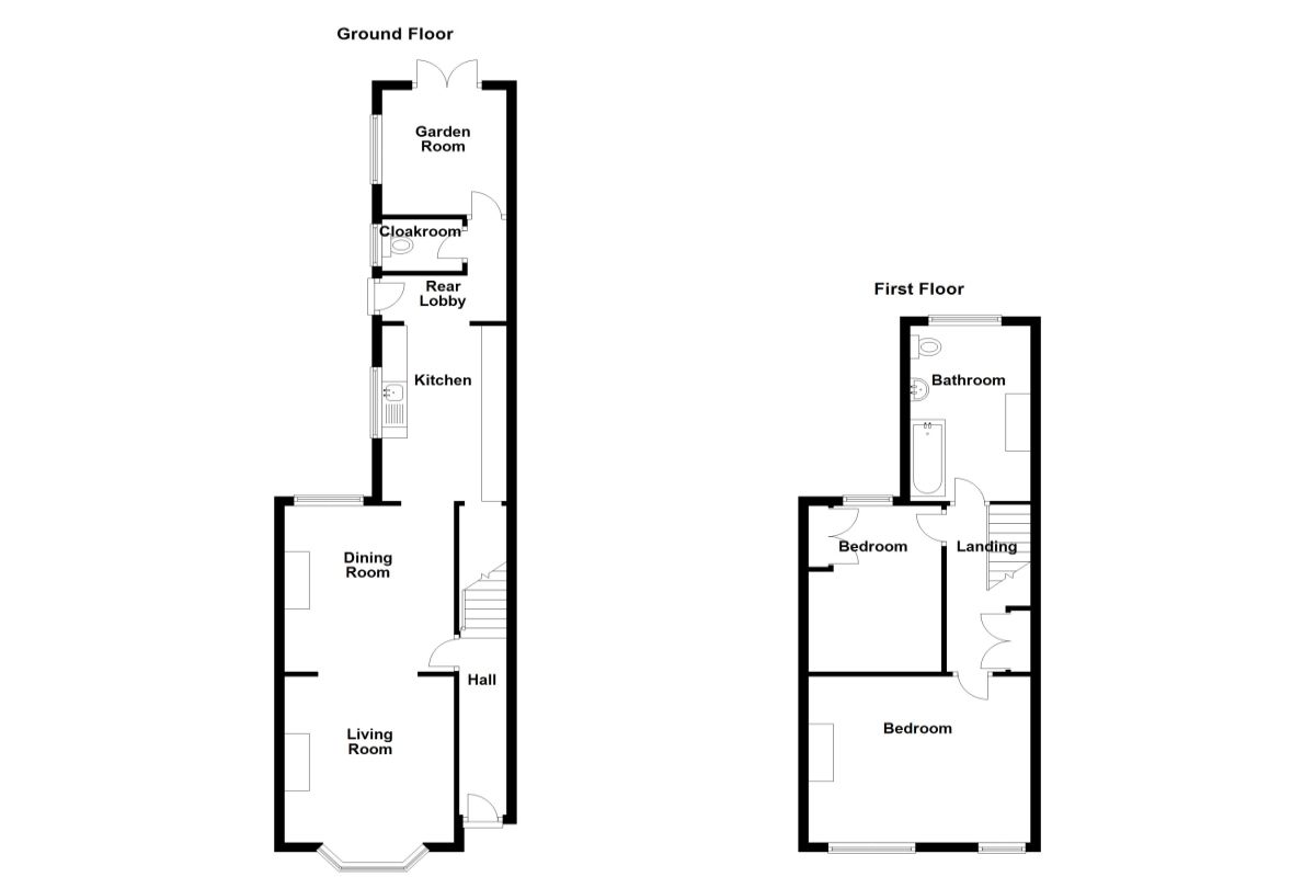 2 Bedrooms Terraced house for sale in Station Road, Dunmow CM6