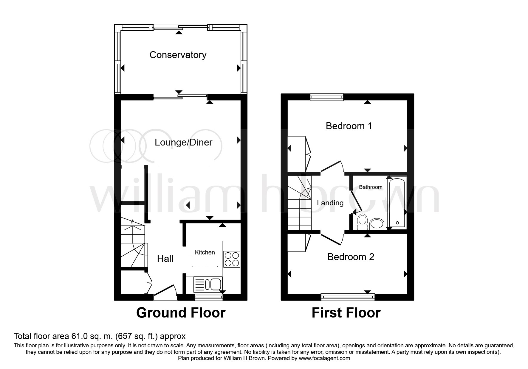 2 Bedrooms Semi-detached house for sale in Cublands, Hertford SG13