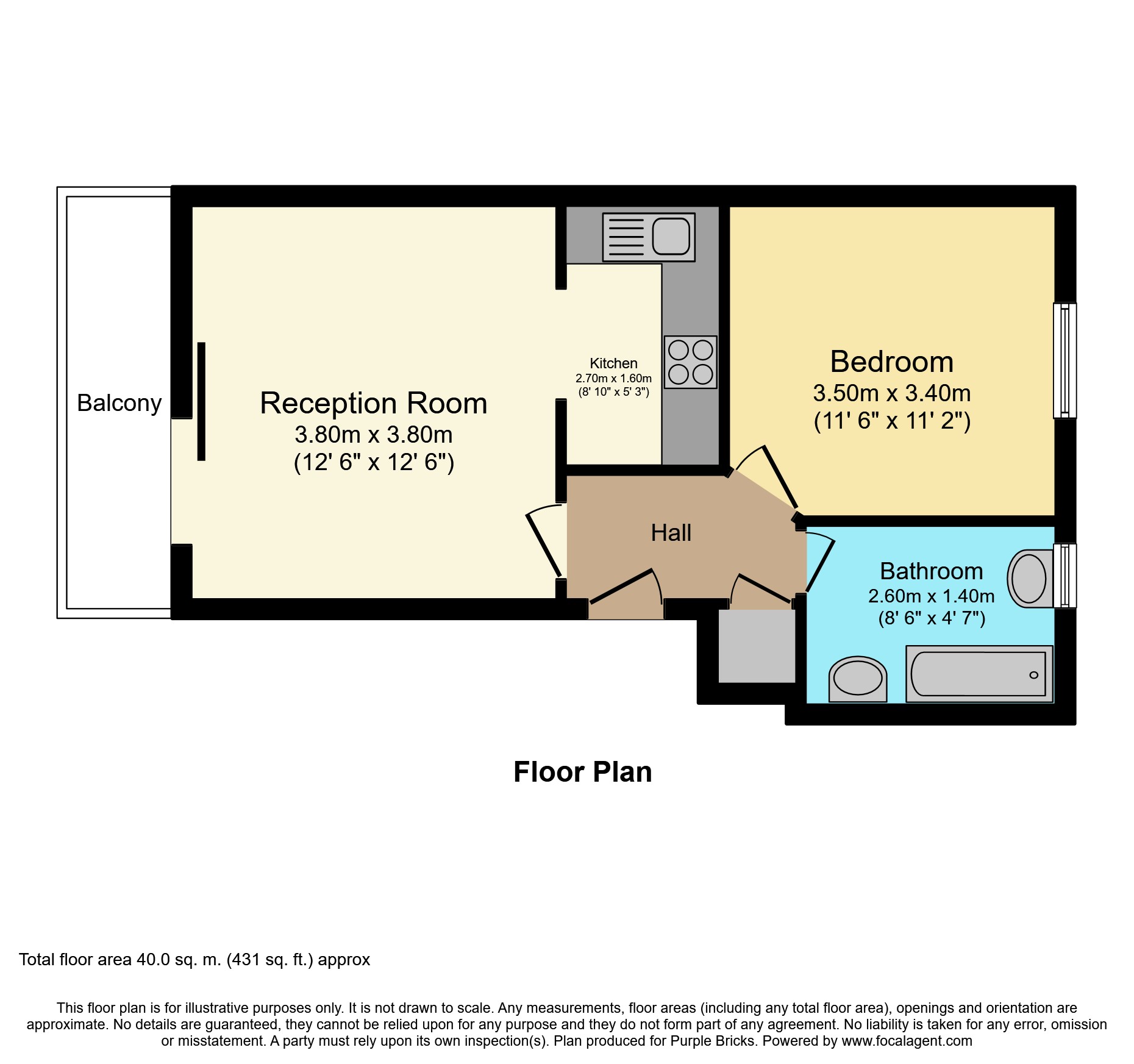1 Bedrooms Flat for sale in 407B New Cross Road, New Cross SE14