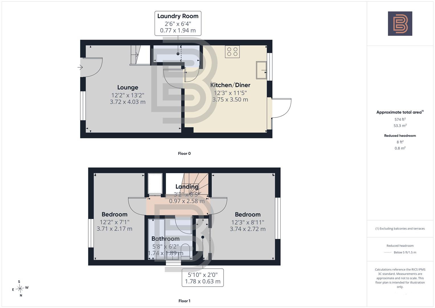 4, New Street, Rugby floorplan