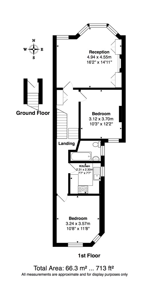 27b, Bathurst Gardens, London floorplan