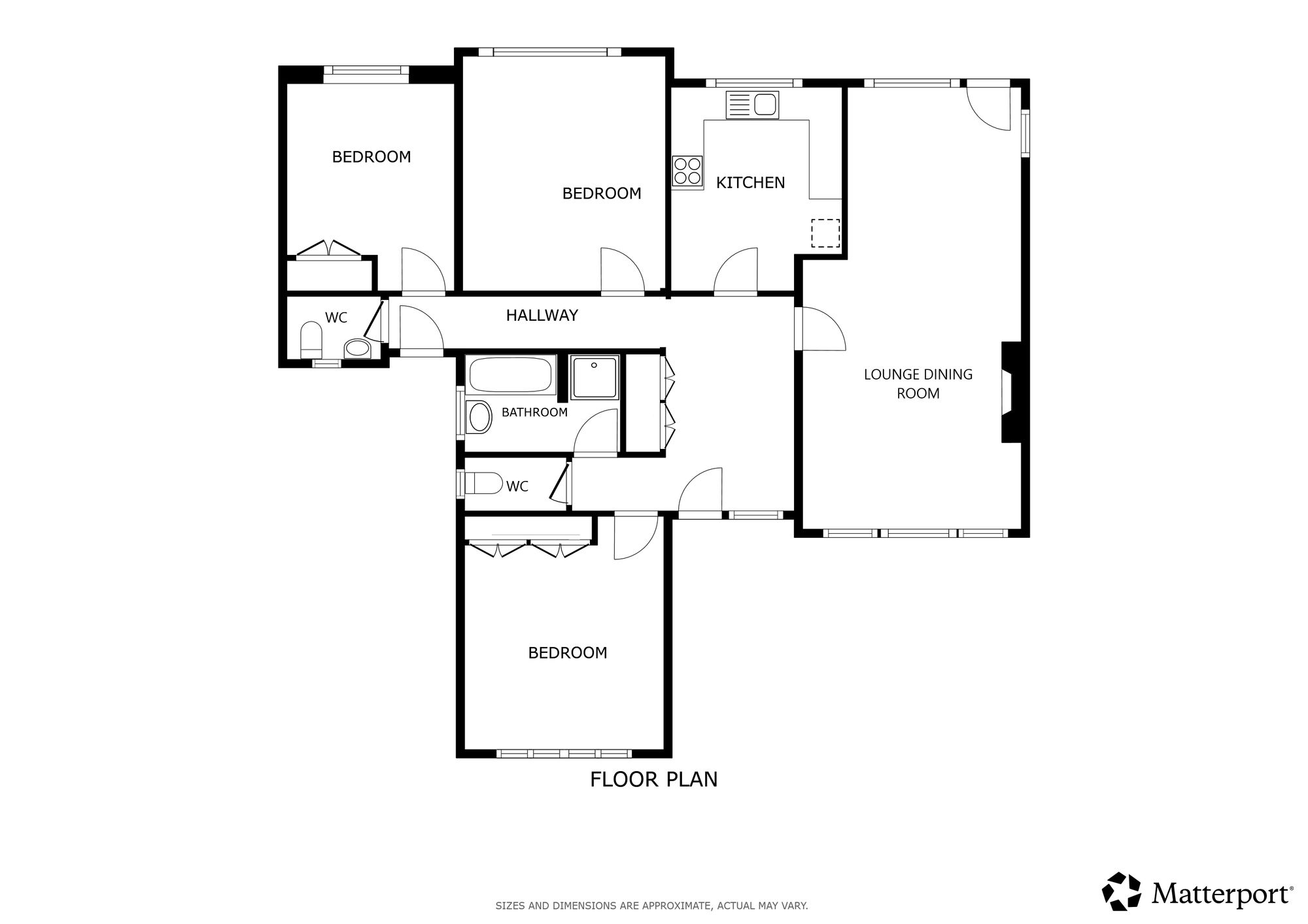 16 Sackville Gardens, Leicester floorplan