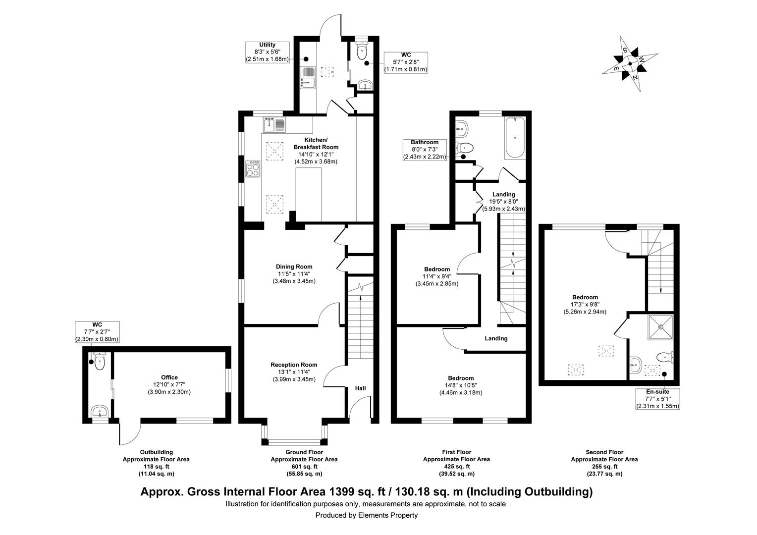 Ty-Ni, Green Road, Haywards Heath floorplan
