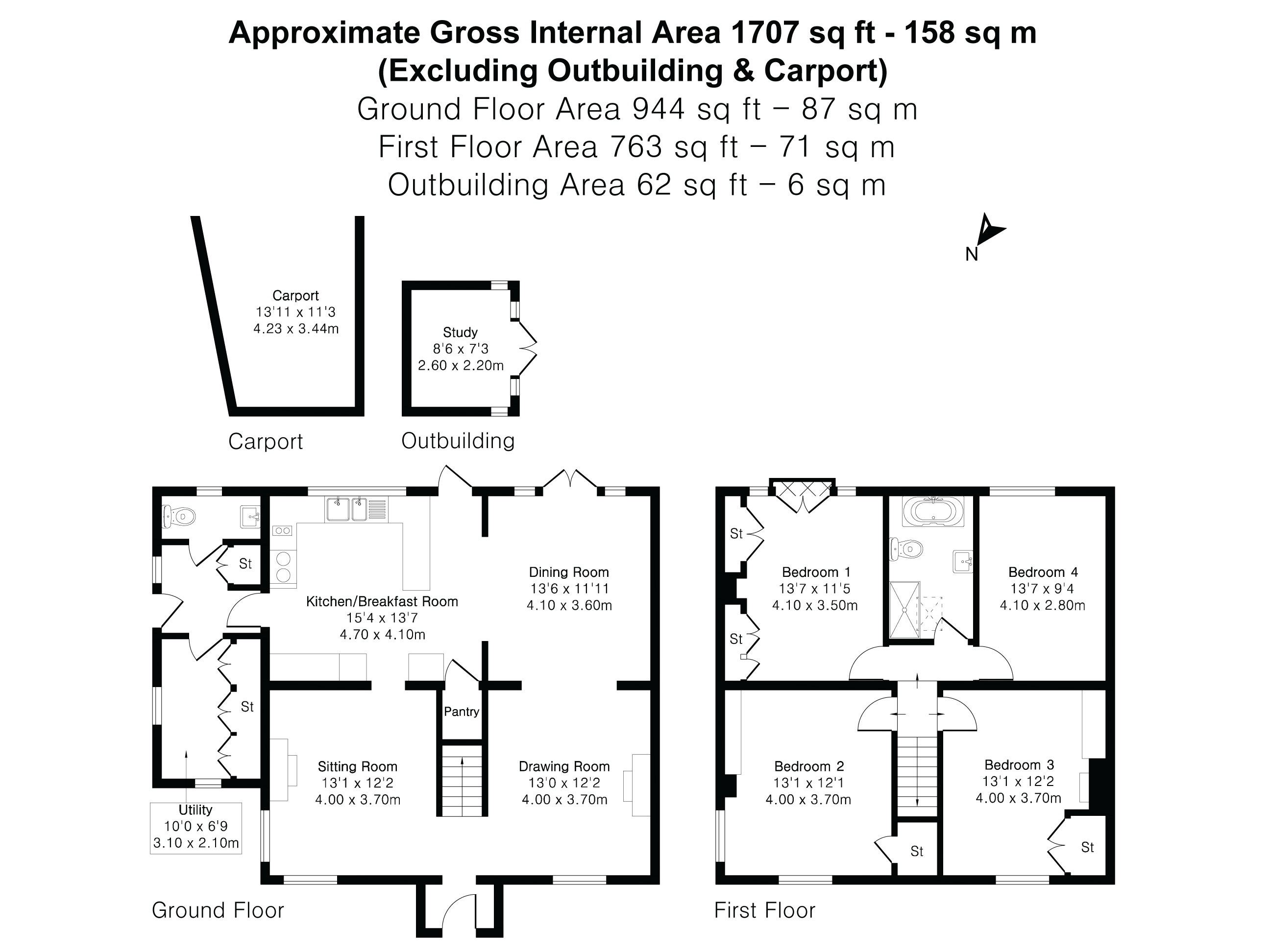 Chiltern Cottage,, The Green, Watlington floorplan