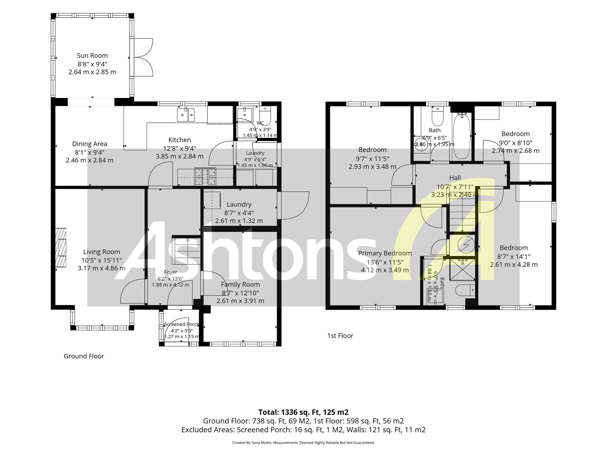 15 Marcien Way, Widnes floorplan
