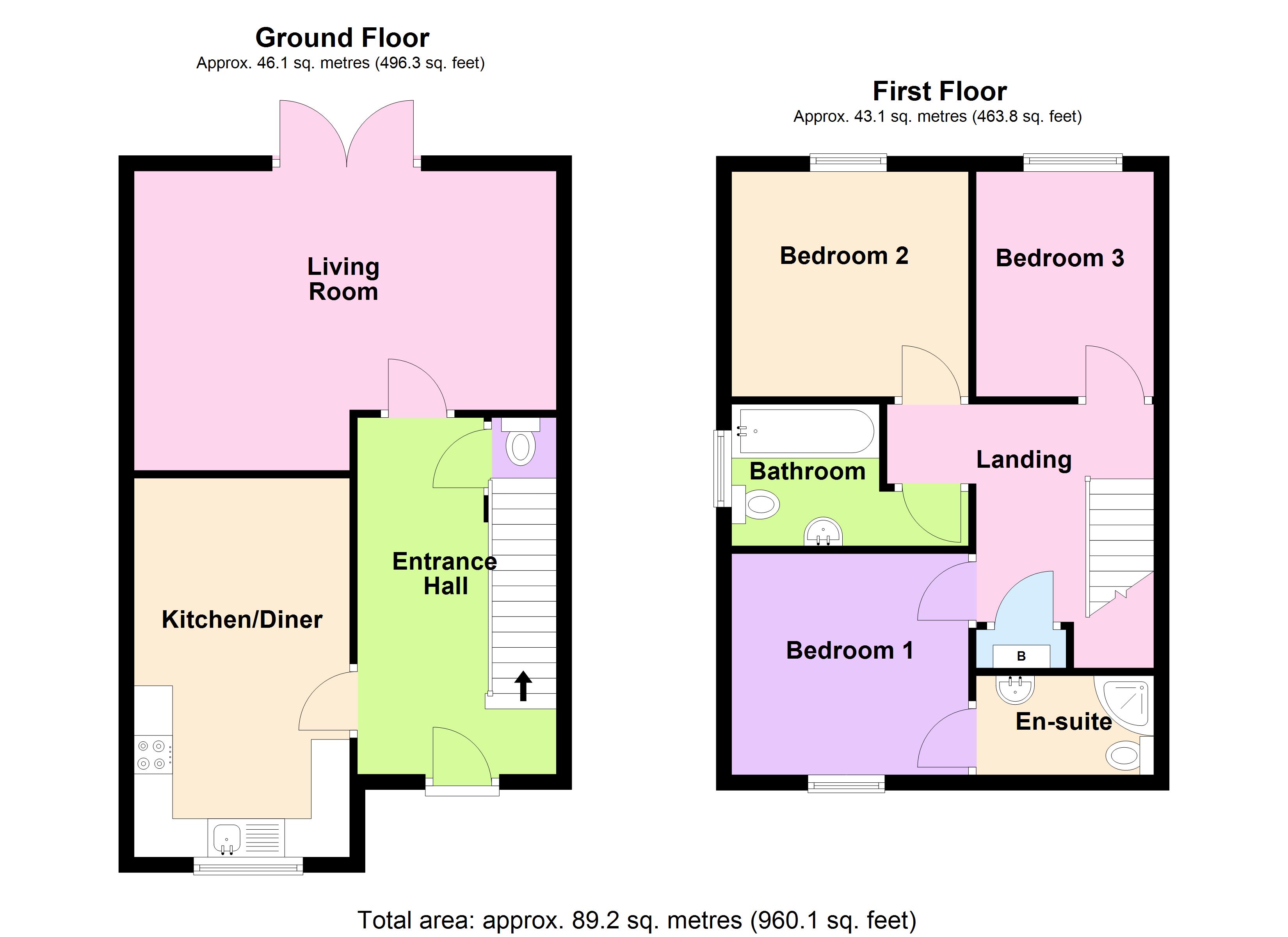 Plot 9,, Clos Yr Ysgol, Clyne floorplan