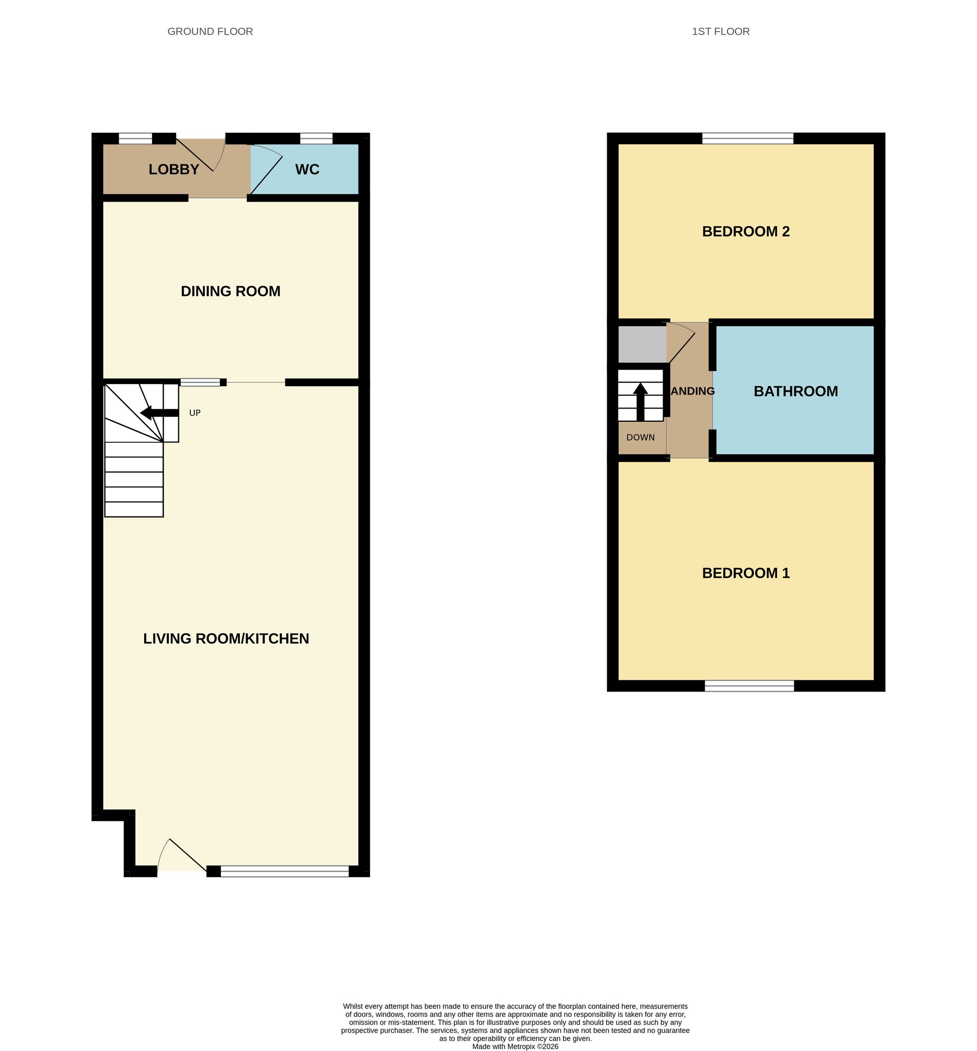 112 Mill Road, Maldon floorplan