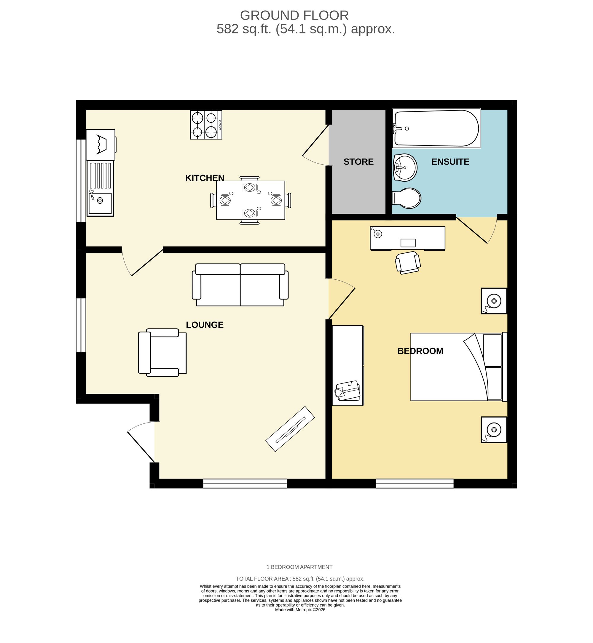 Apt 30, Independent House, Heckmondwike floorplan
