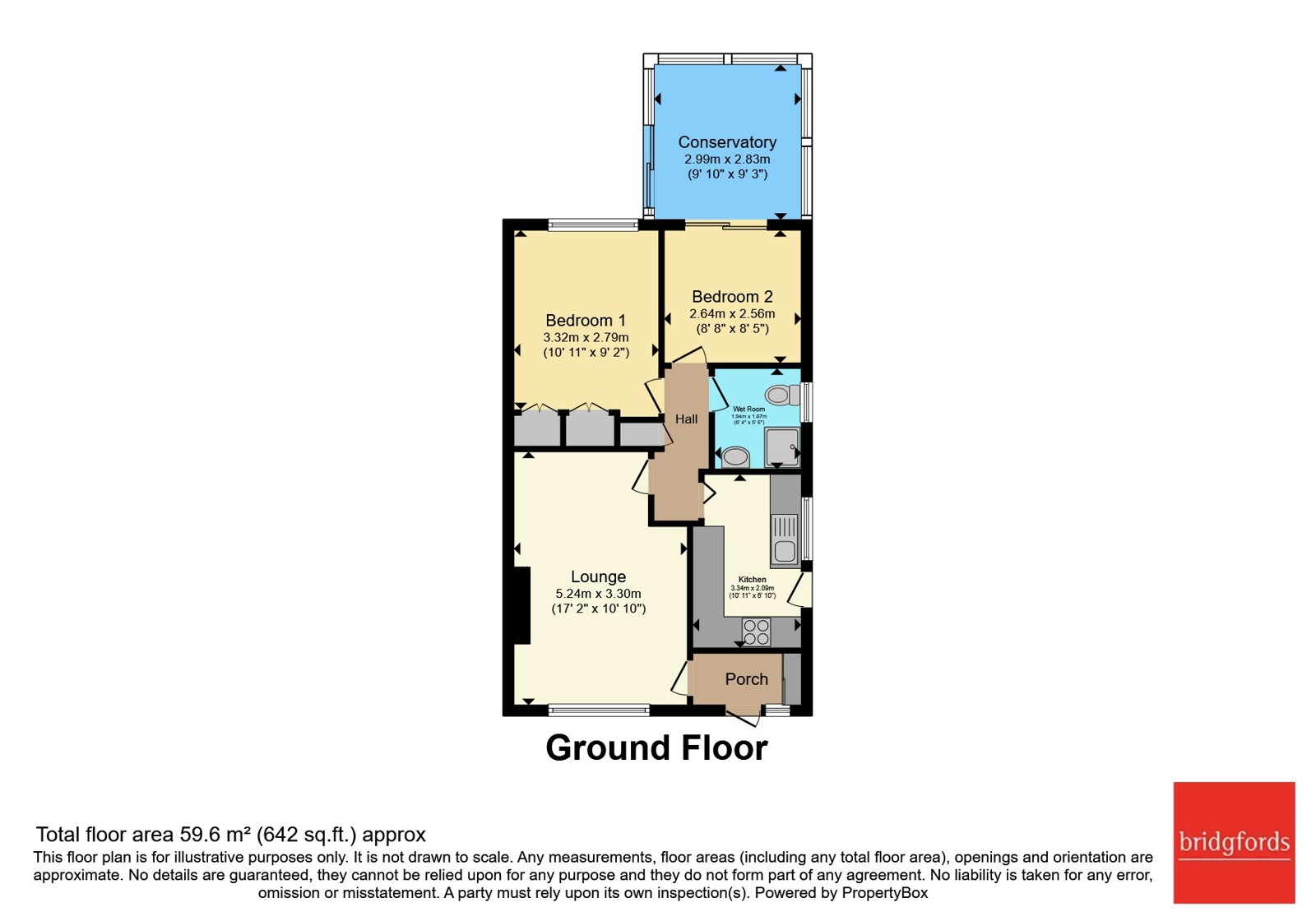 Arrowsmith Close, Preston floorplan