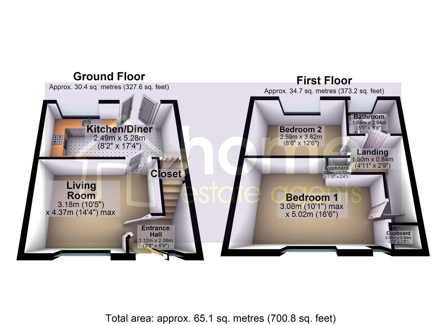 37, Hazelhurst Road, Ashton-Under-Lyne floorplan