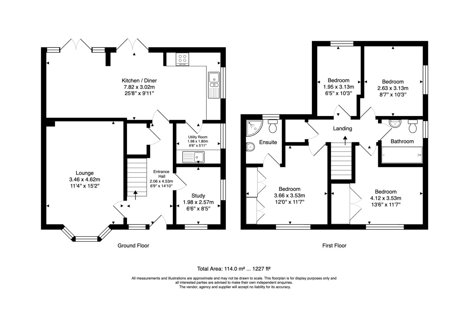 11, Whixley Road, Leicester floorplan