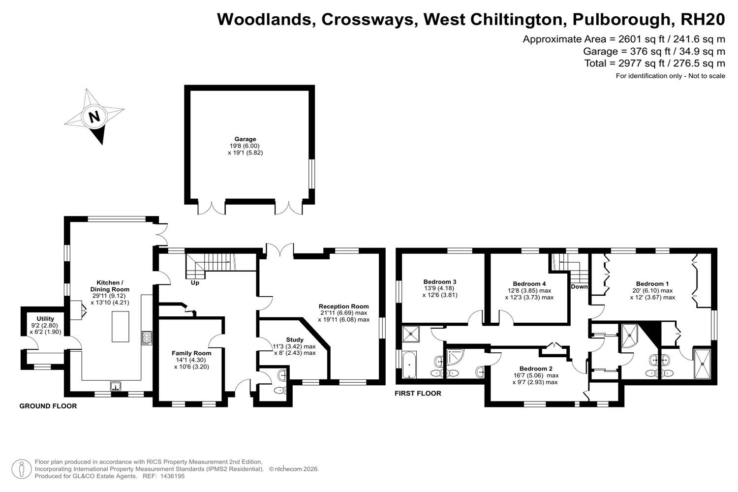 Woodlands, Crossways, West Chiltington floorplan