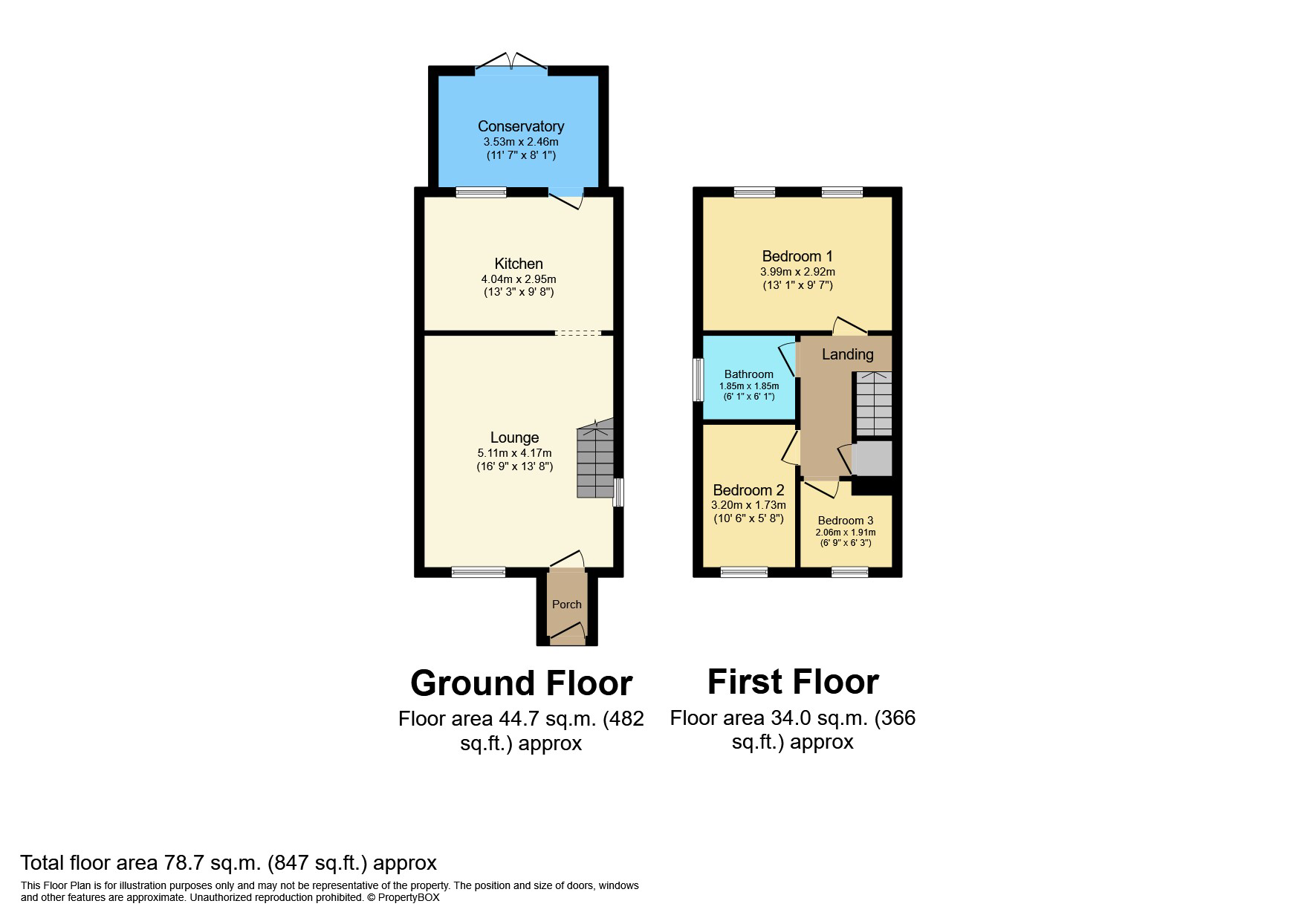 26, Albert Street, Alfreton floorplan