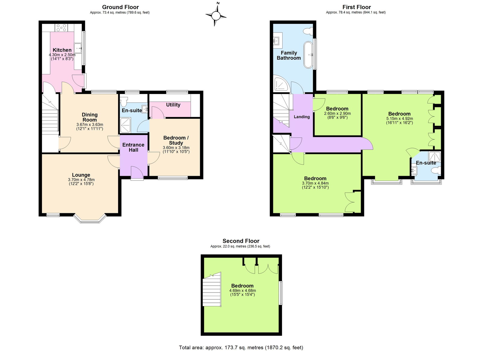 104, Whatton Road, Derby floorplan