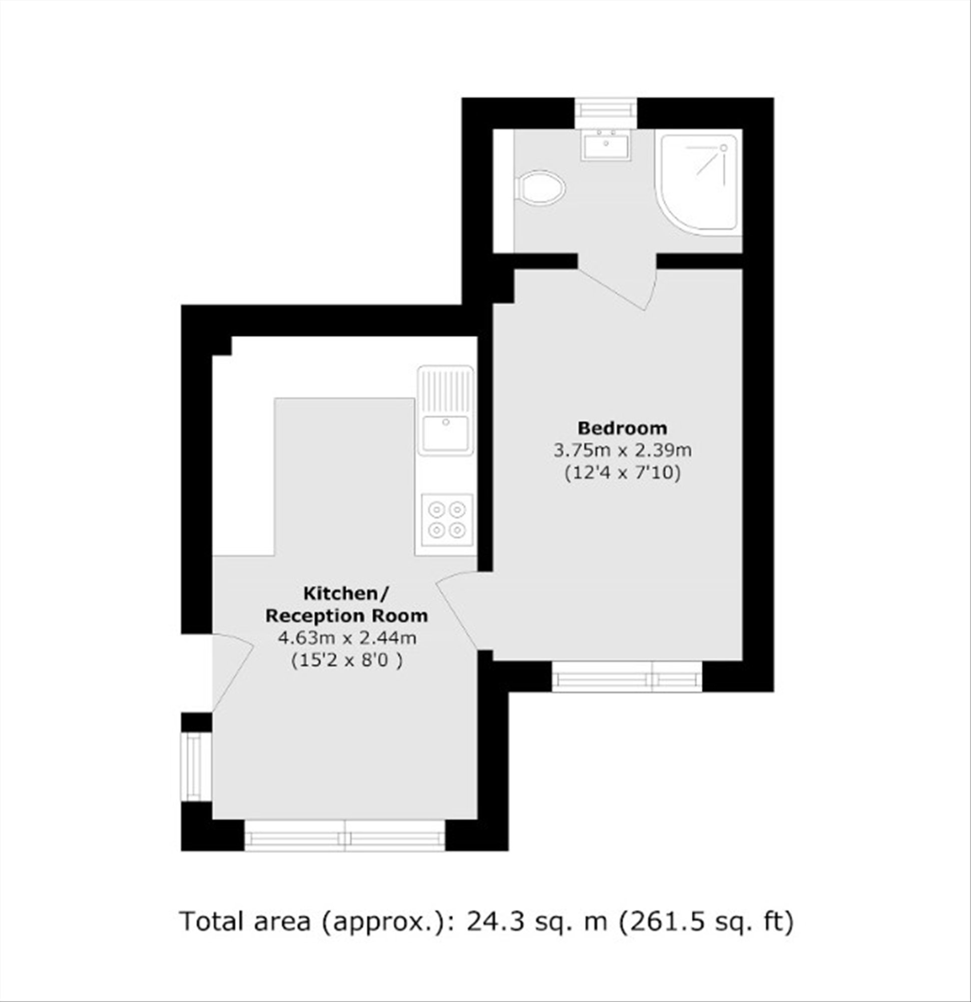 243a, Hale Lane, Edgware floorplan