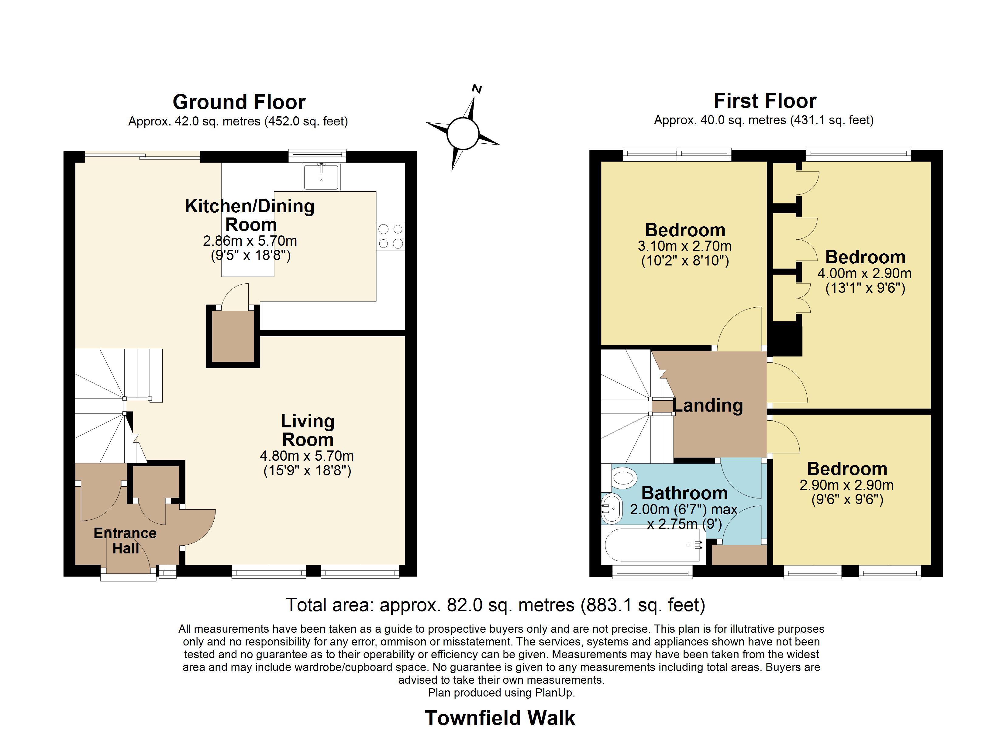 9, Townfield Walk, Great Wakering floorplan