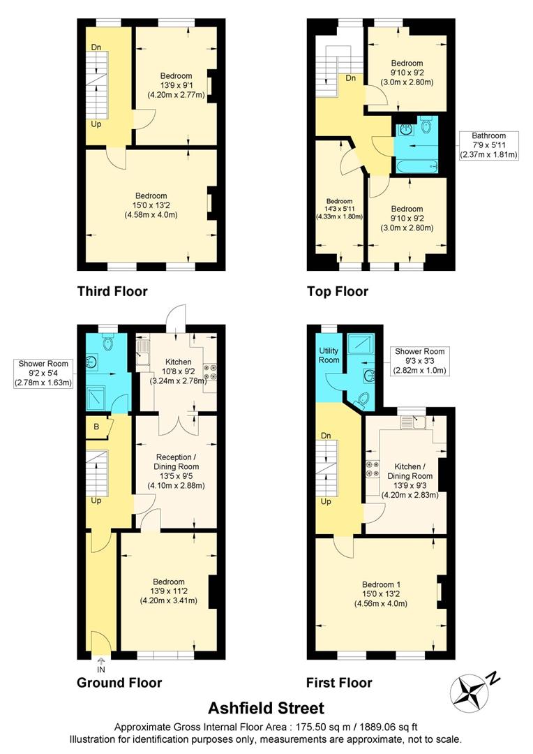 111, Ashfield Street, London floorplan
