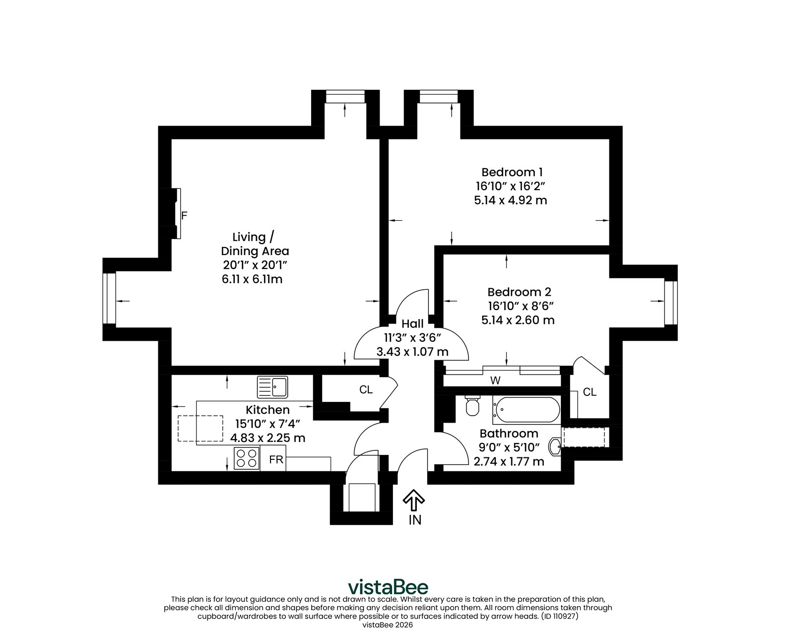 37, Glendevon Way, Dundee floorplan