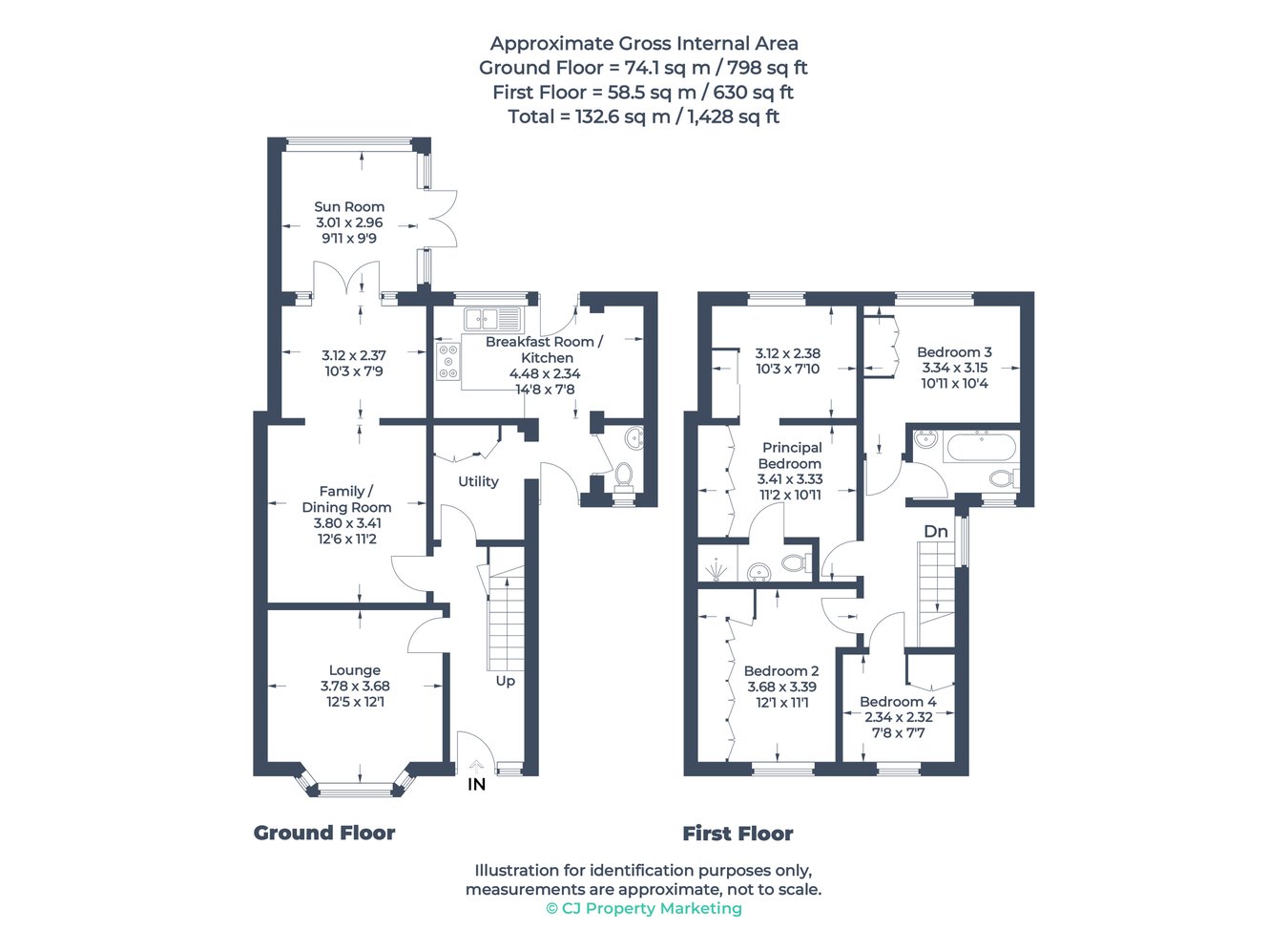 54, Balmoral Road, Hitchin floorplan