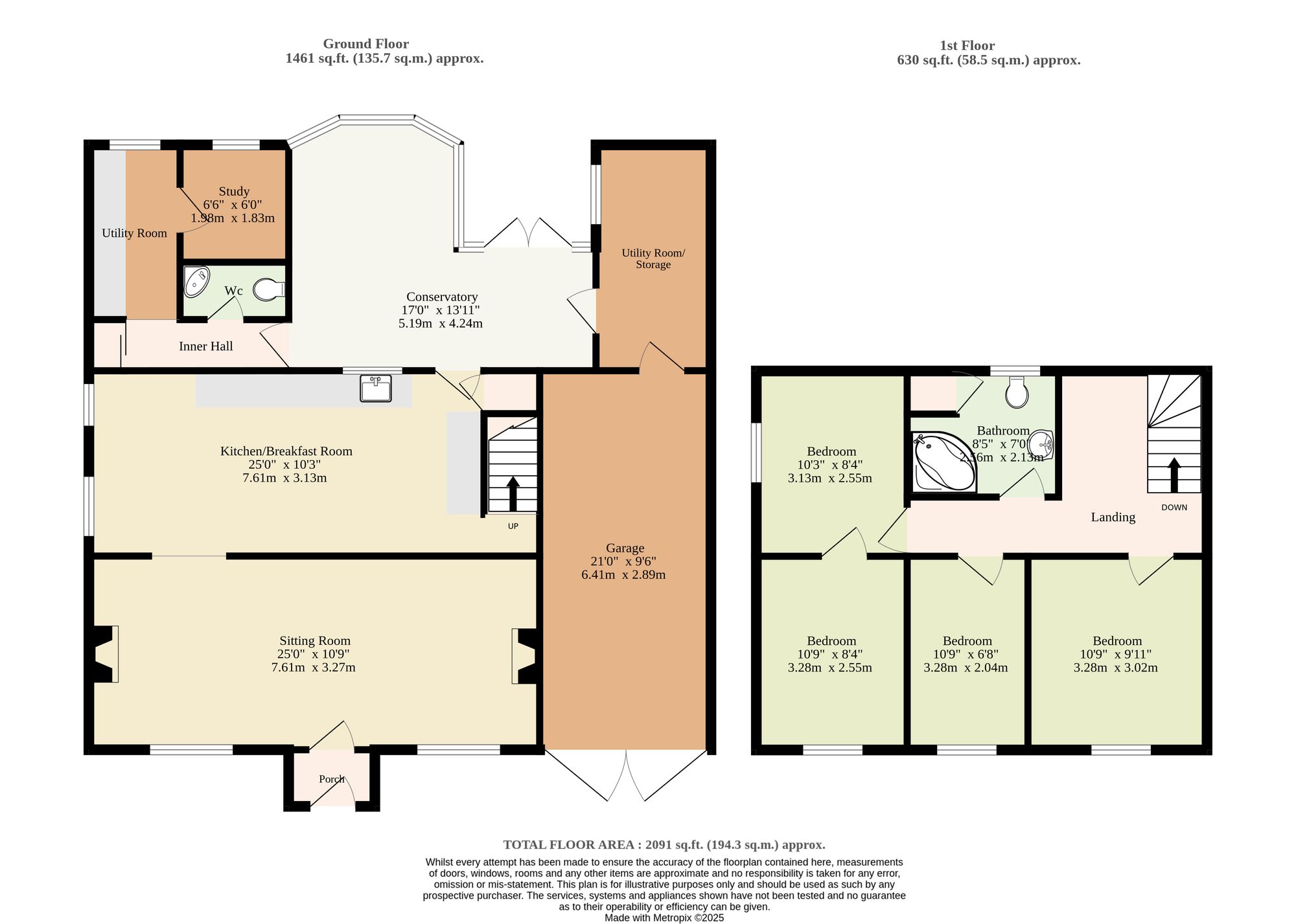 Oakside Bradfield Road, Norwich floorplan