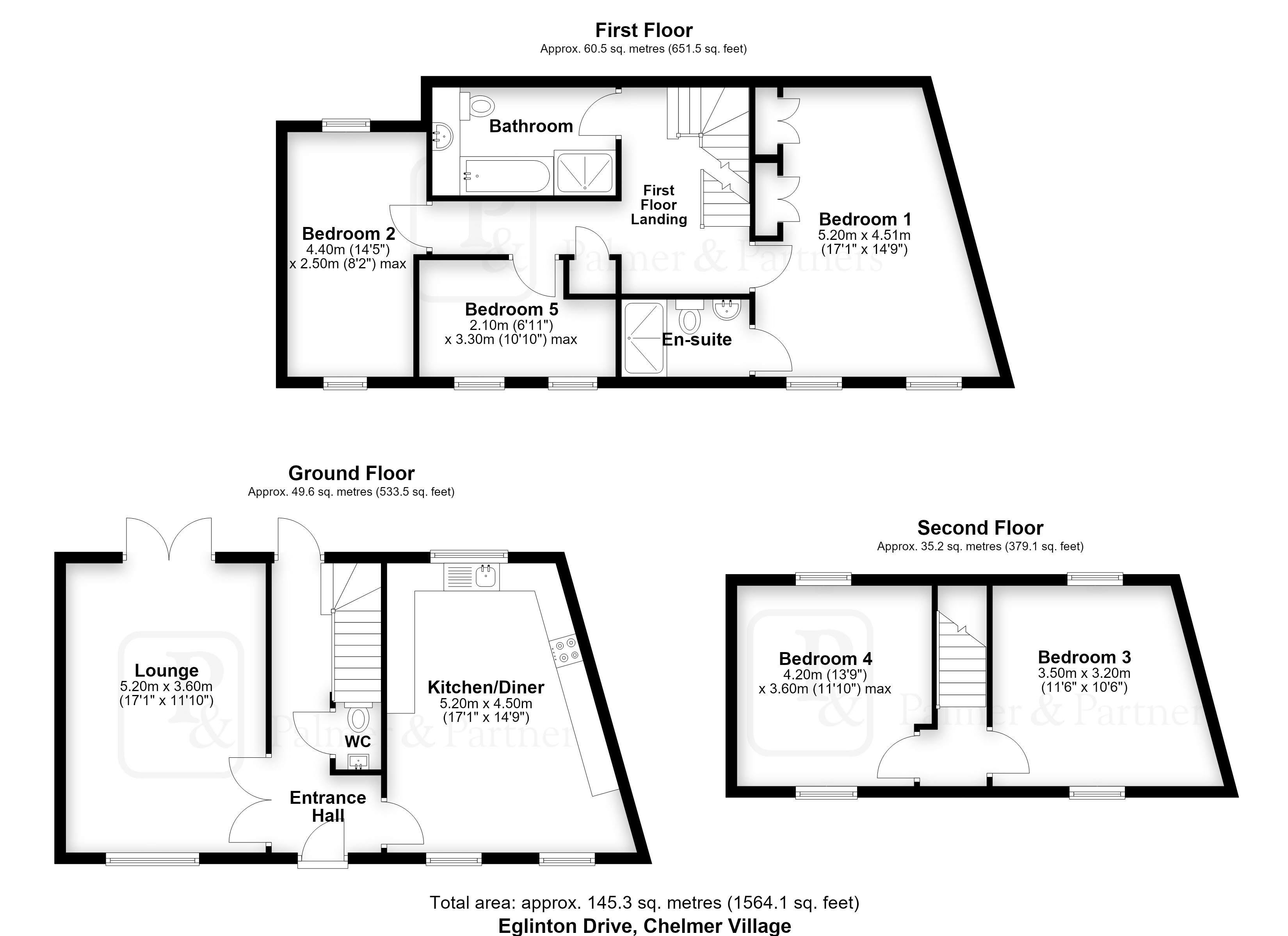 49, Eglinton Drive, Essex floorplan