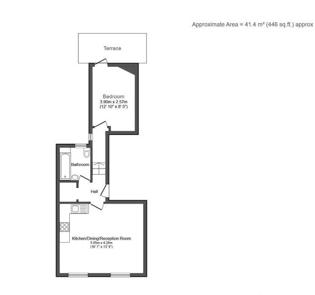 Flat 3, 8, Church Road, Acton floorplan