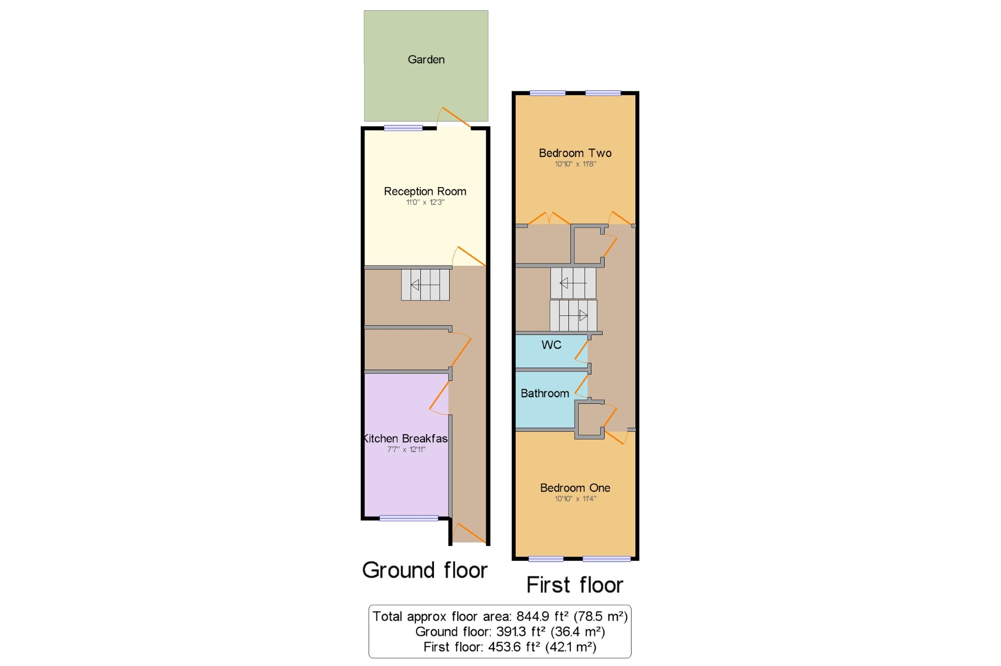 2 Bedrooms Flat for sale in Garrick Close, Wandsworth, London SW18