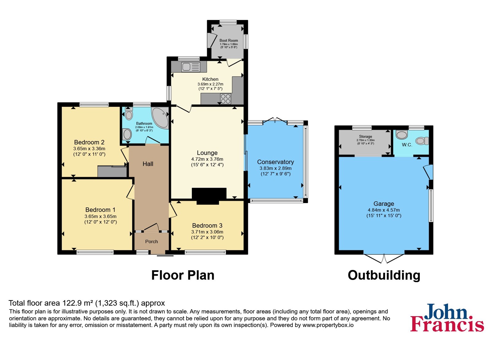 Tegfan,, Four Roads, Carmarthenshire floorplan