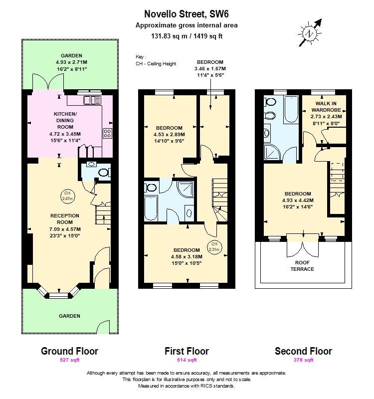 9, Novello Street, London floorplan