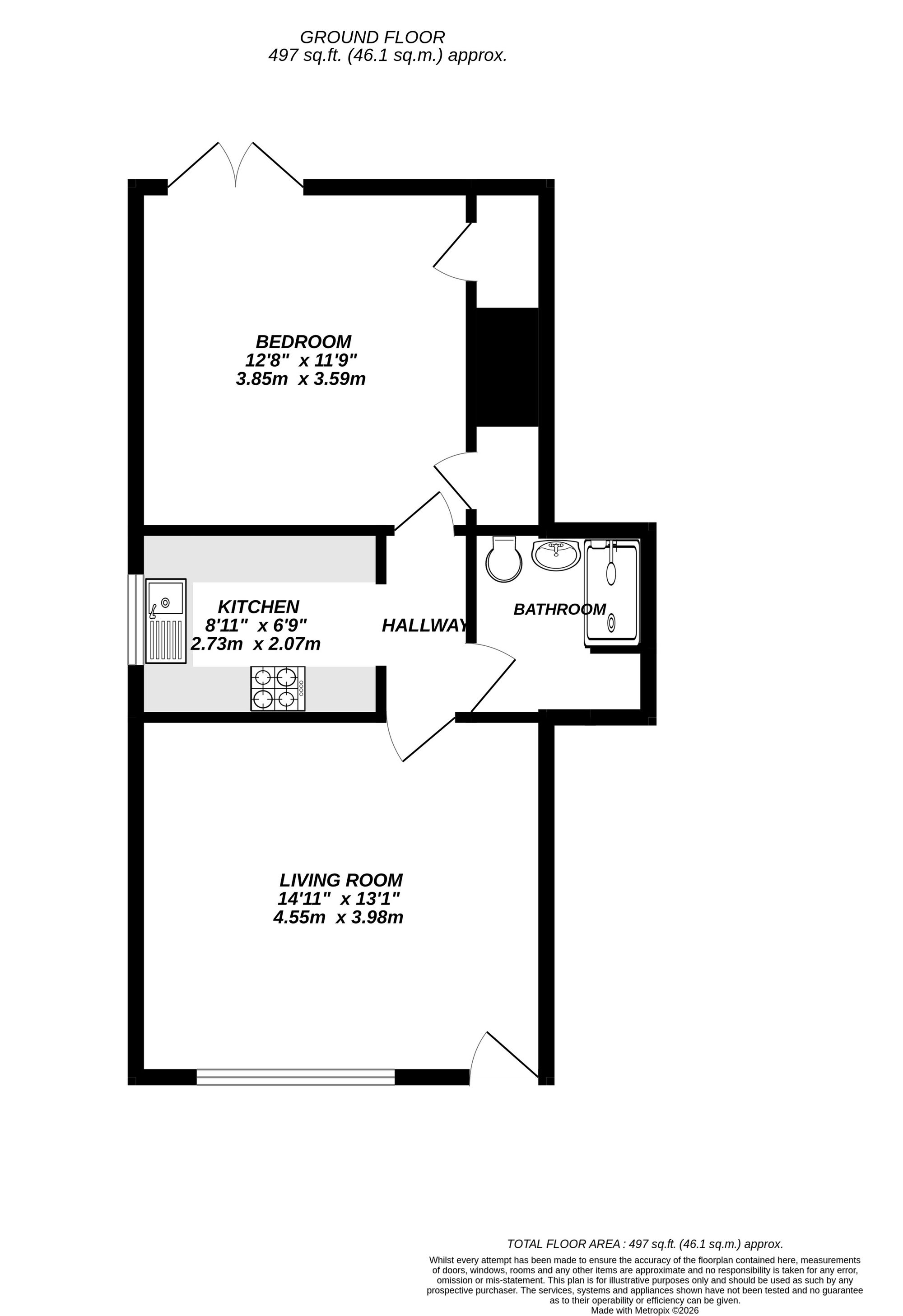 20 Ambleside Walk, Uxbridge floorplan
