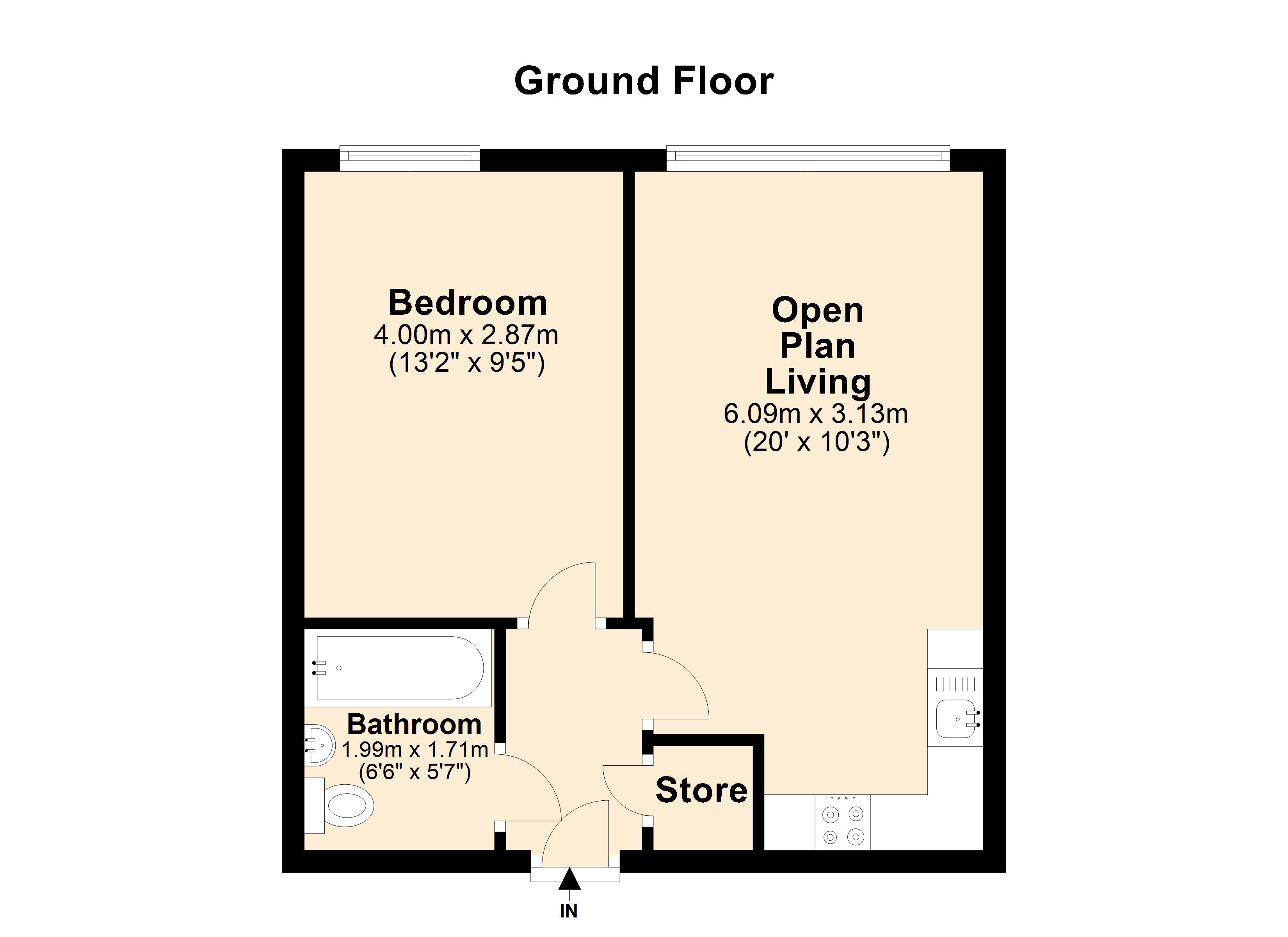 Abacus Building, Warwick Street, Digbeth B12, 1 bedroom flat for sale