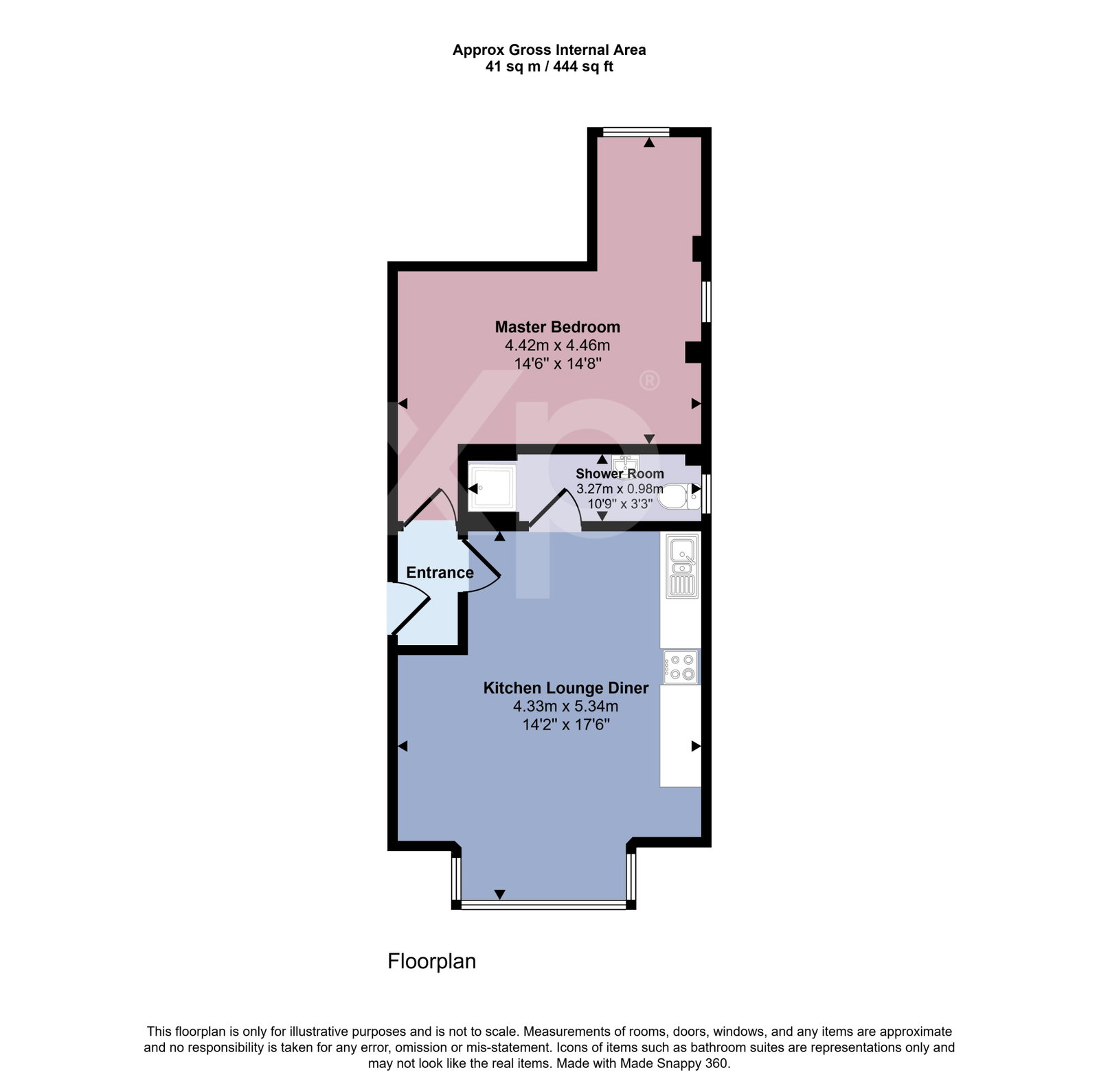 Adelphi Road, Paignton floorplan