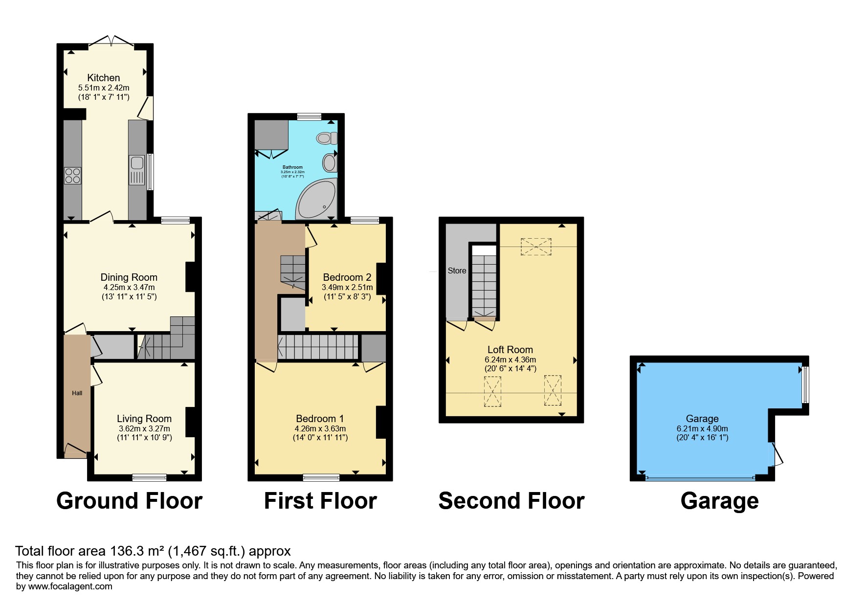 110, Horsham Lane, Upchurch, Gillingham floorplan