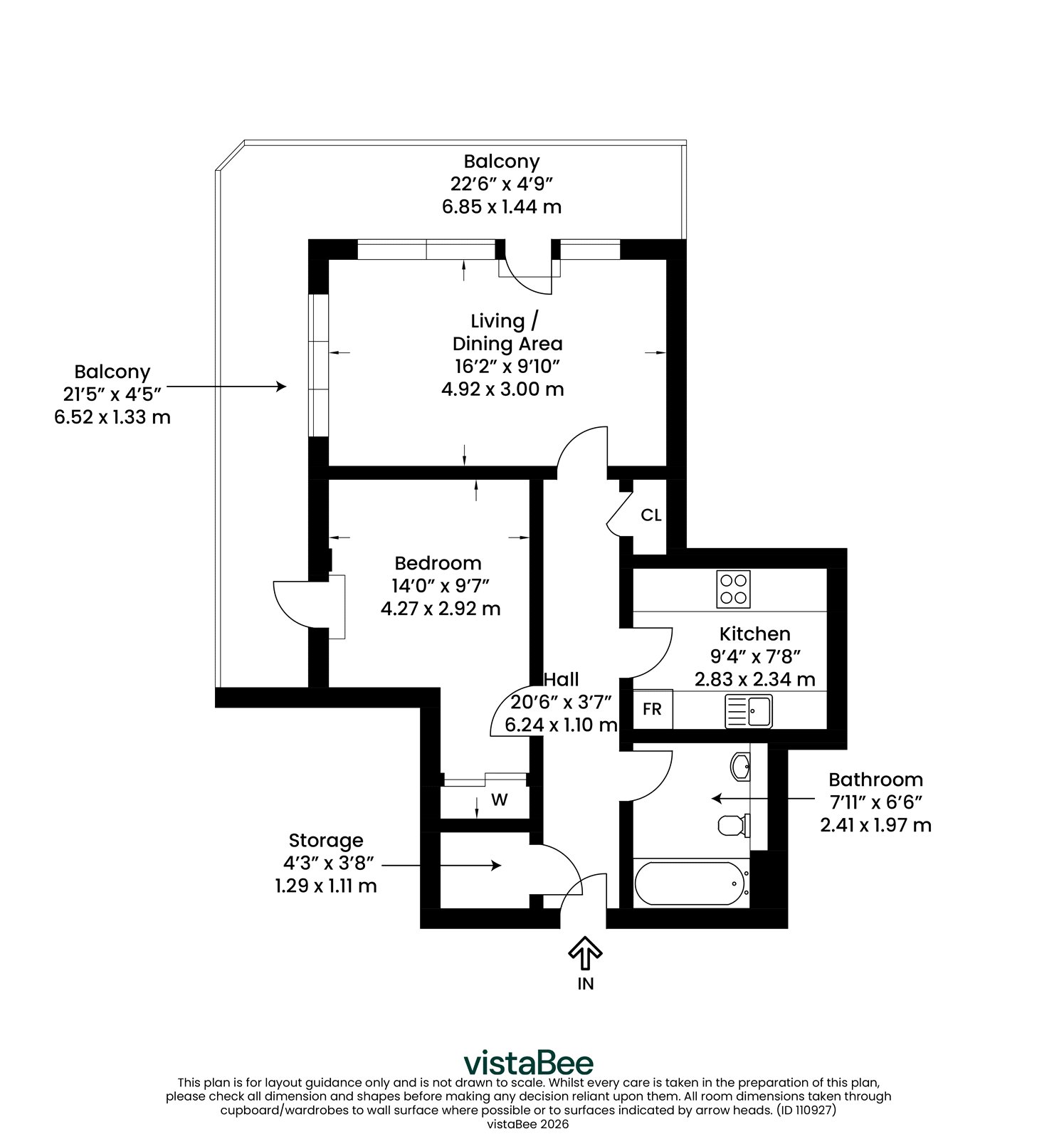 9/5, 145, Albion Street, Glasgow City floorplan