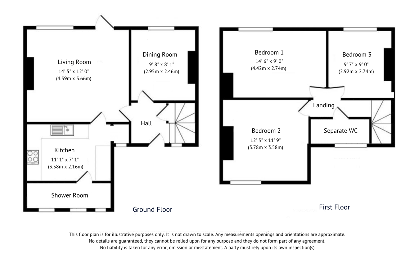 69, Ridge Road, Letchworth Garden City floorplan