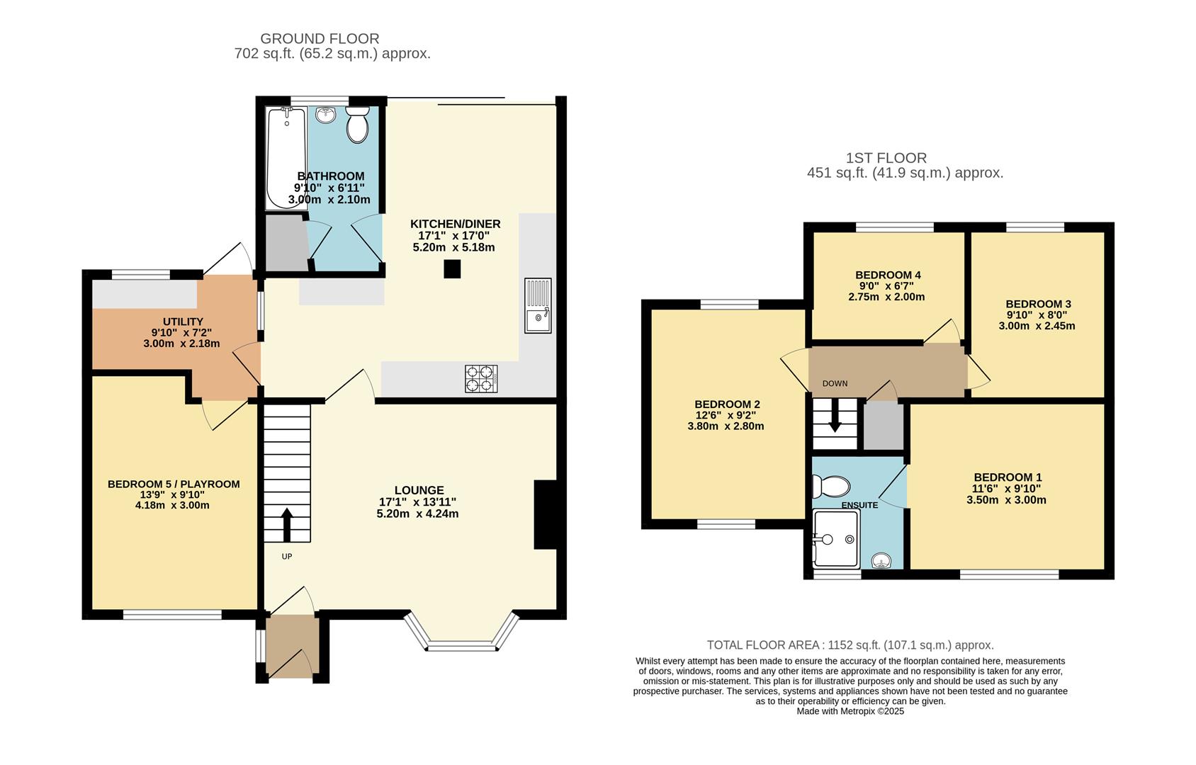 8, Lytes Road, Brixham floorplan