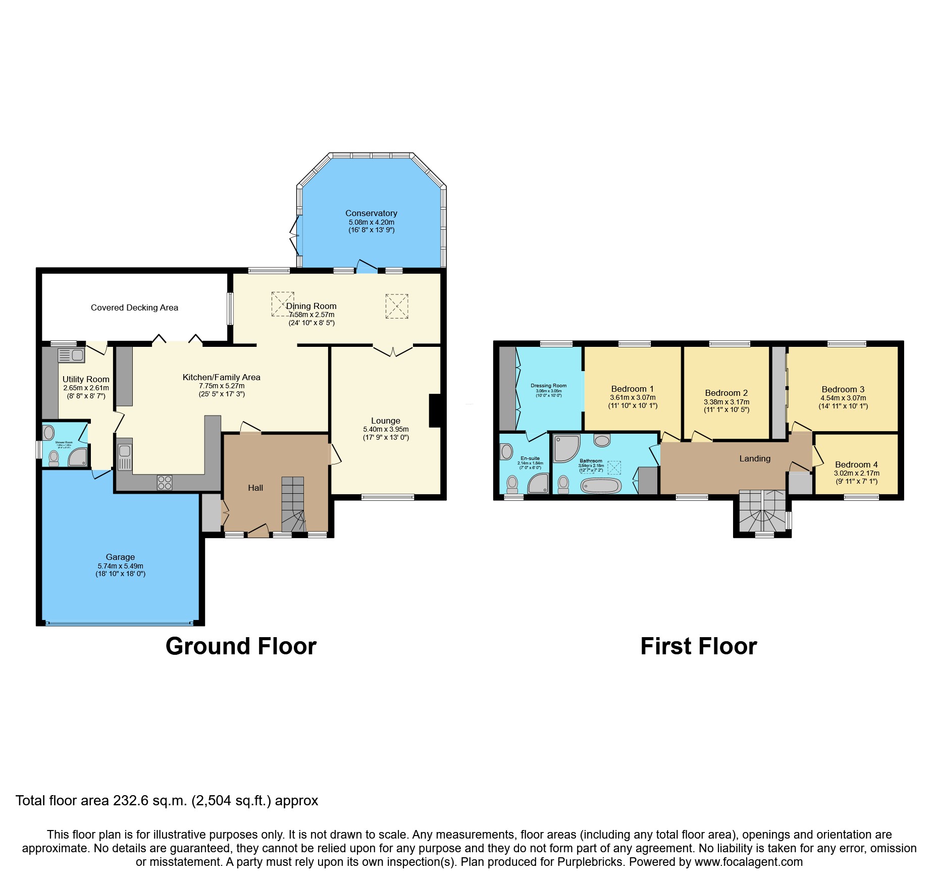 44, Fen Road, Washingborough, Lincoln floorplan