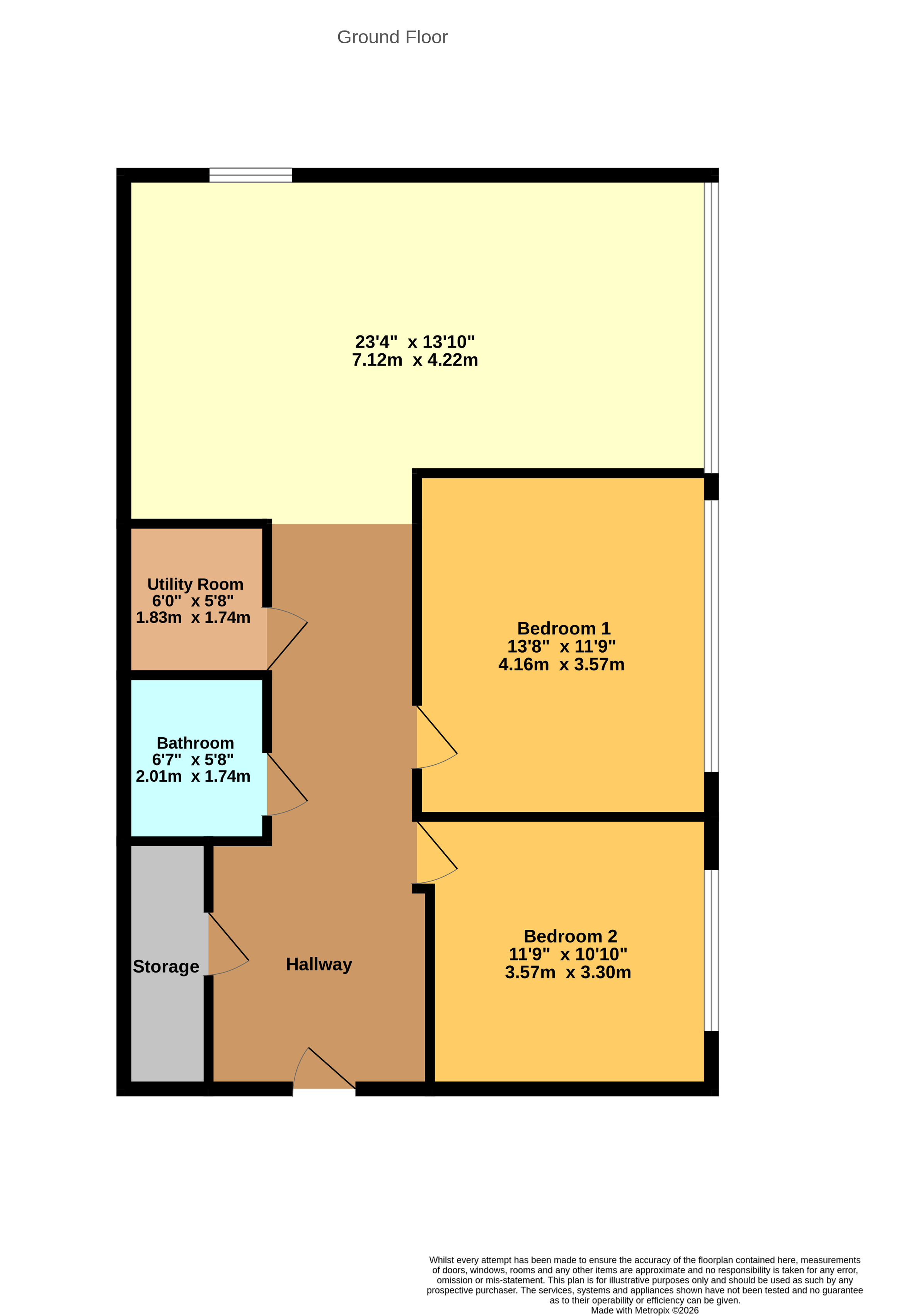 Flat 30, Lindop Court, Linfield Road, Hanley, Stoke-on-trent floorplan